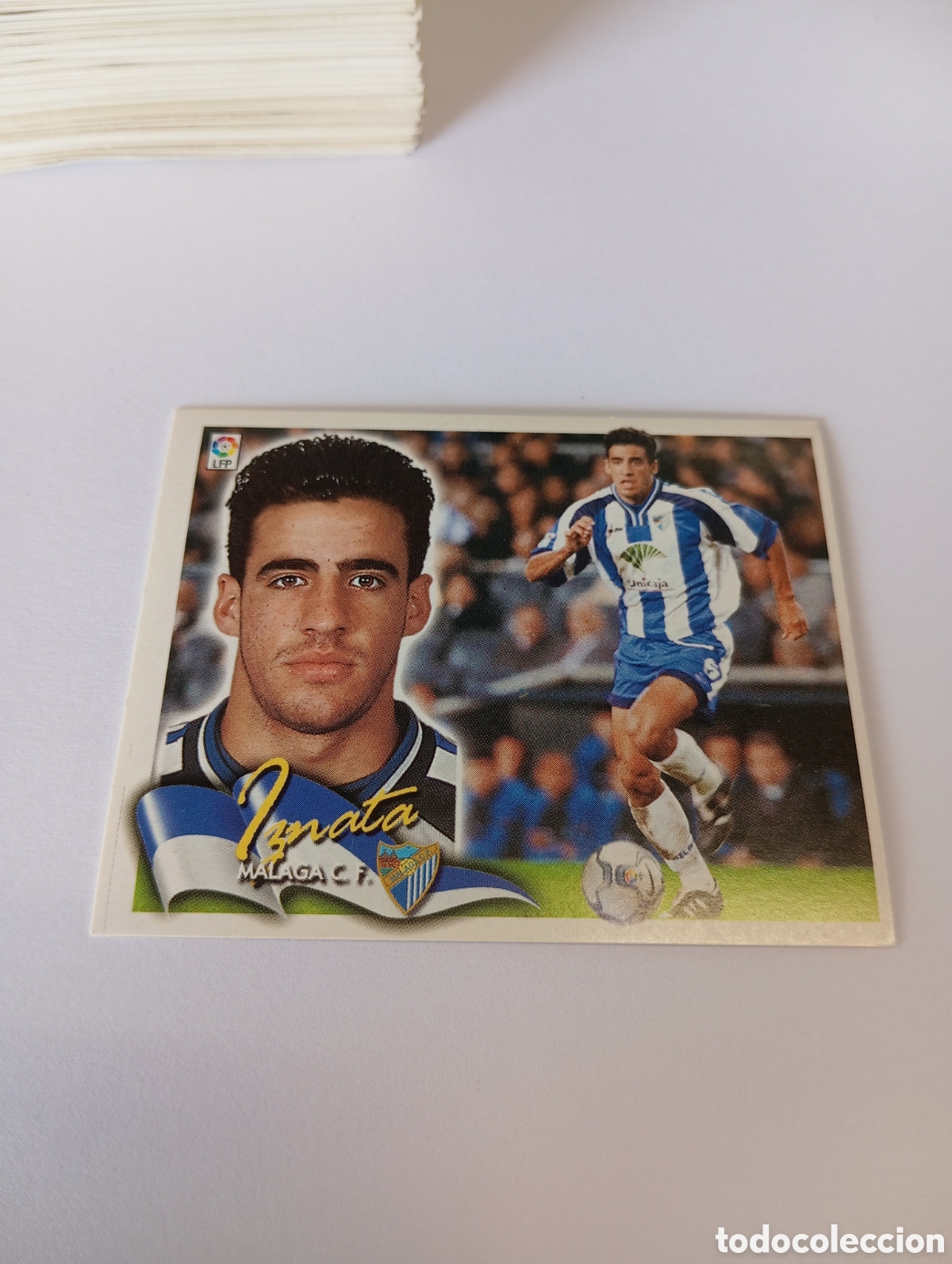 Cromos de F&uacute;tbol: IZNATA M&aacute;laga LIGA ESTE 2000 2001 PANINI 00 01 NUEVO SIN PEGAR
