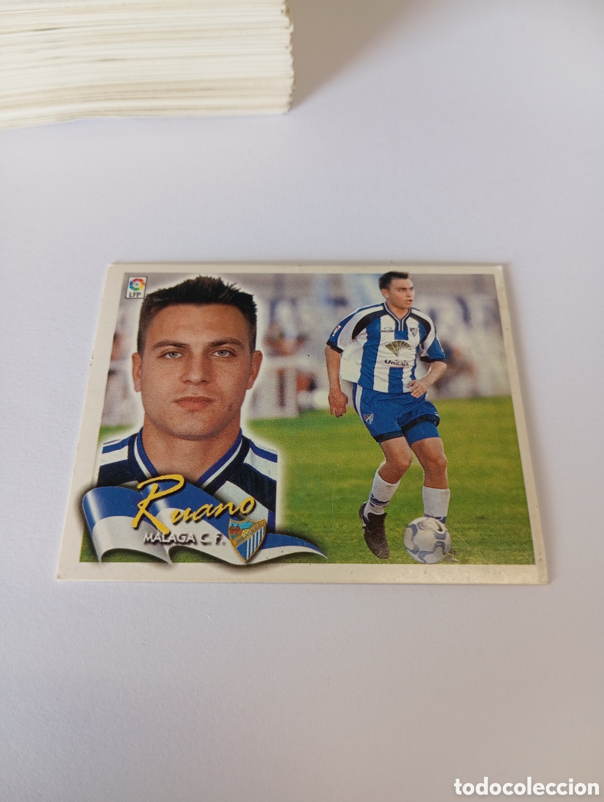 Cromos de F&uacute;tbol: RUANO M&aacute;laga LIGA ESTE 2000 2001 PANINI 00 01 NUEVO SIN PEGAR