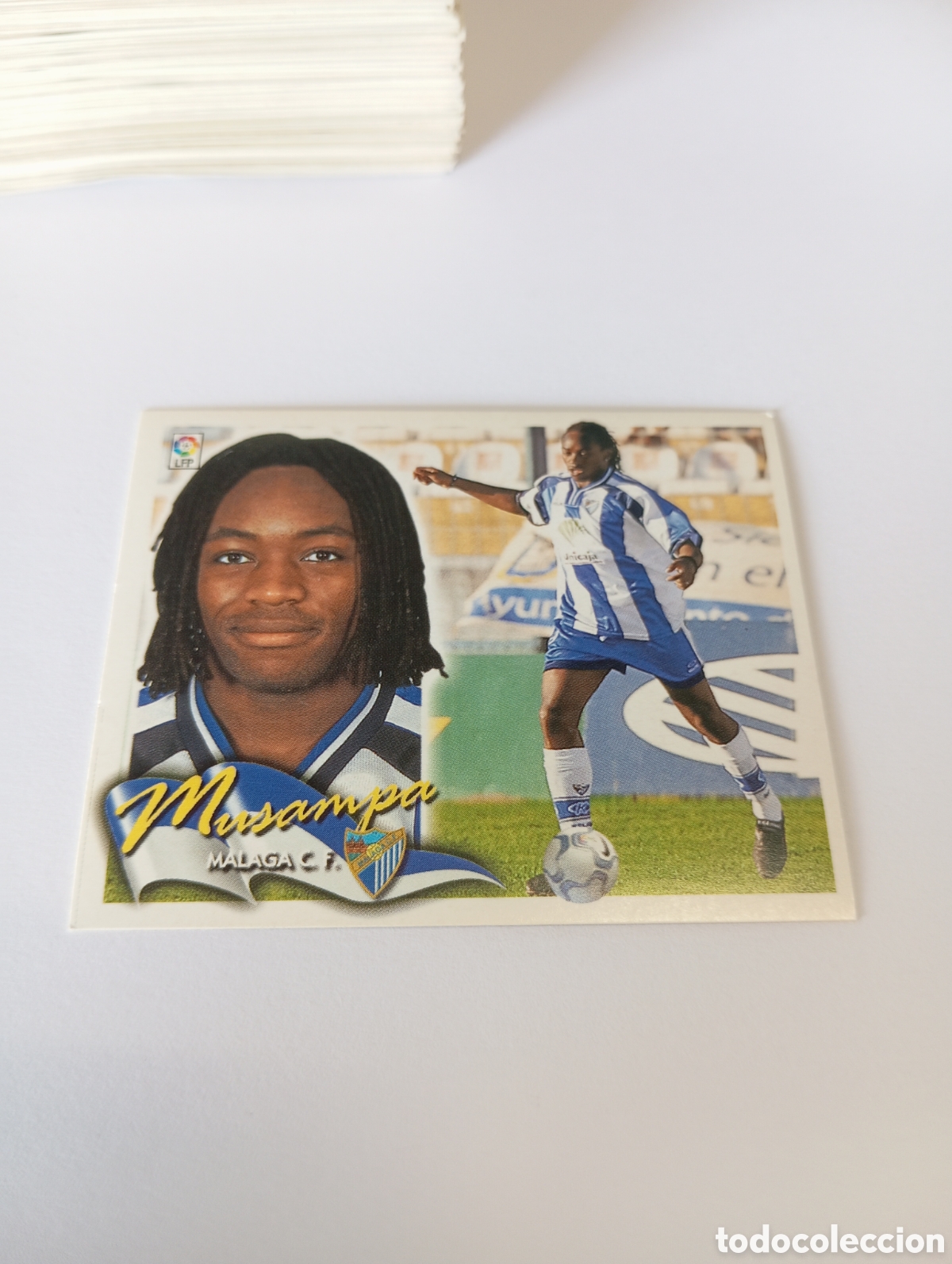 Cromos de F&uacute;tbol: MUSAMPA M&aacute;laga LIGA ESTE 2000 2001 PANINI 00 01 NUEVO SIN PEGAR