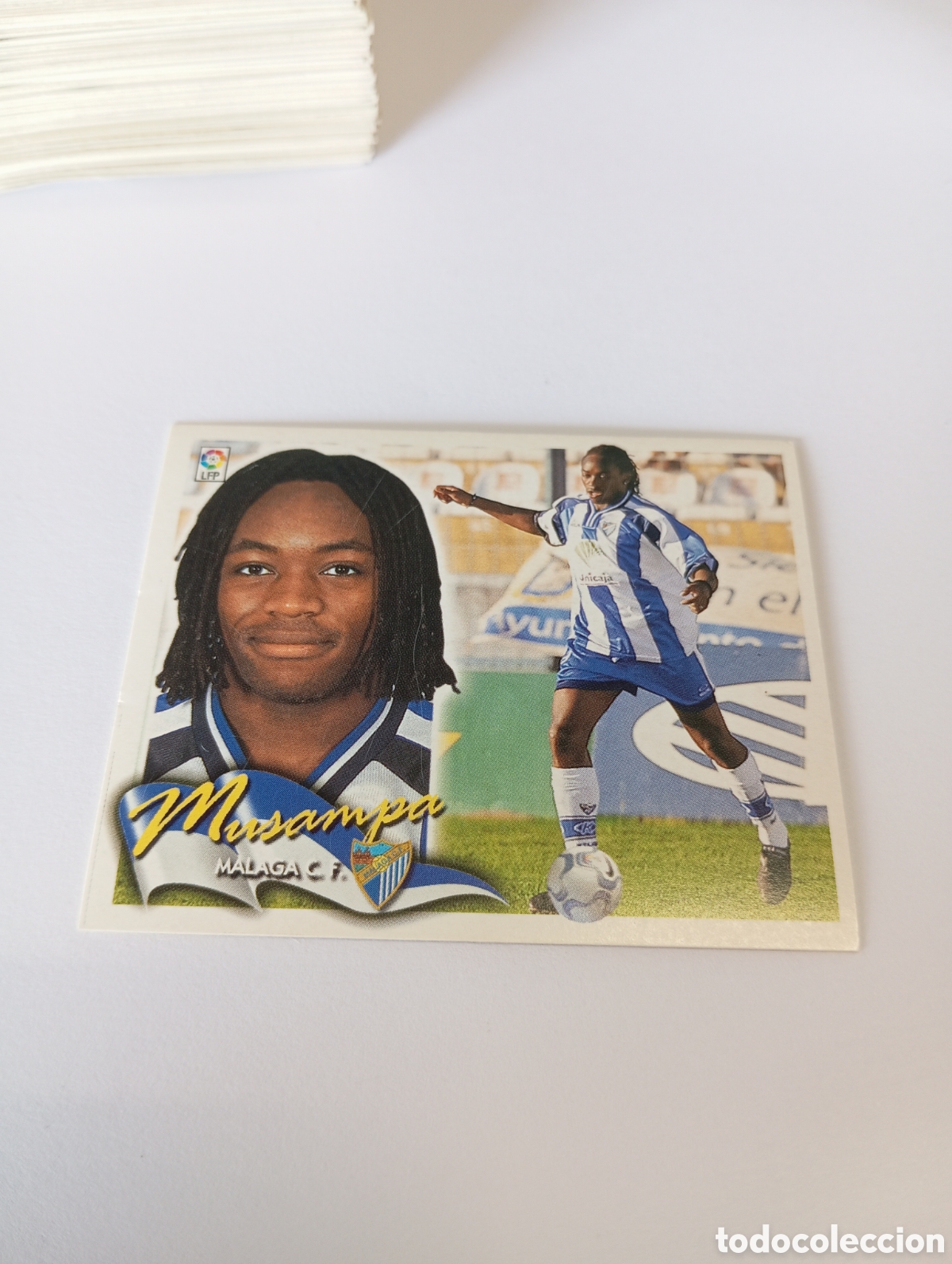 Cromos de F&uacute;tbol: MUSAMPA M&aacute;laga LIGA ESTE 2000 2001 PANINI 00 01 NUEVO SIN PEGAR