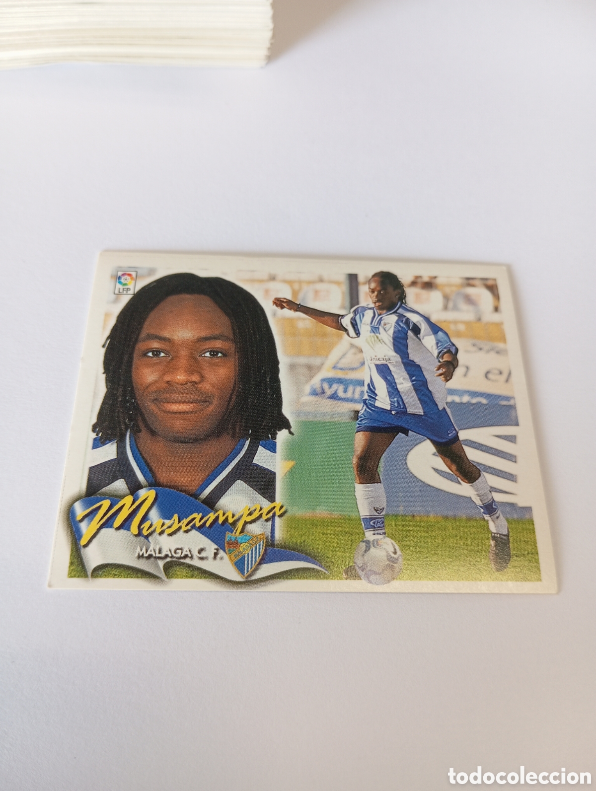 Cromos de F&uacute;tbol: MUSAMPA M&aacute;laga LIGA ESTE 2000 2001 PANINI 00 01 NUEVO SIN PEGAR