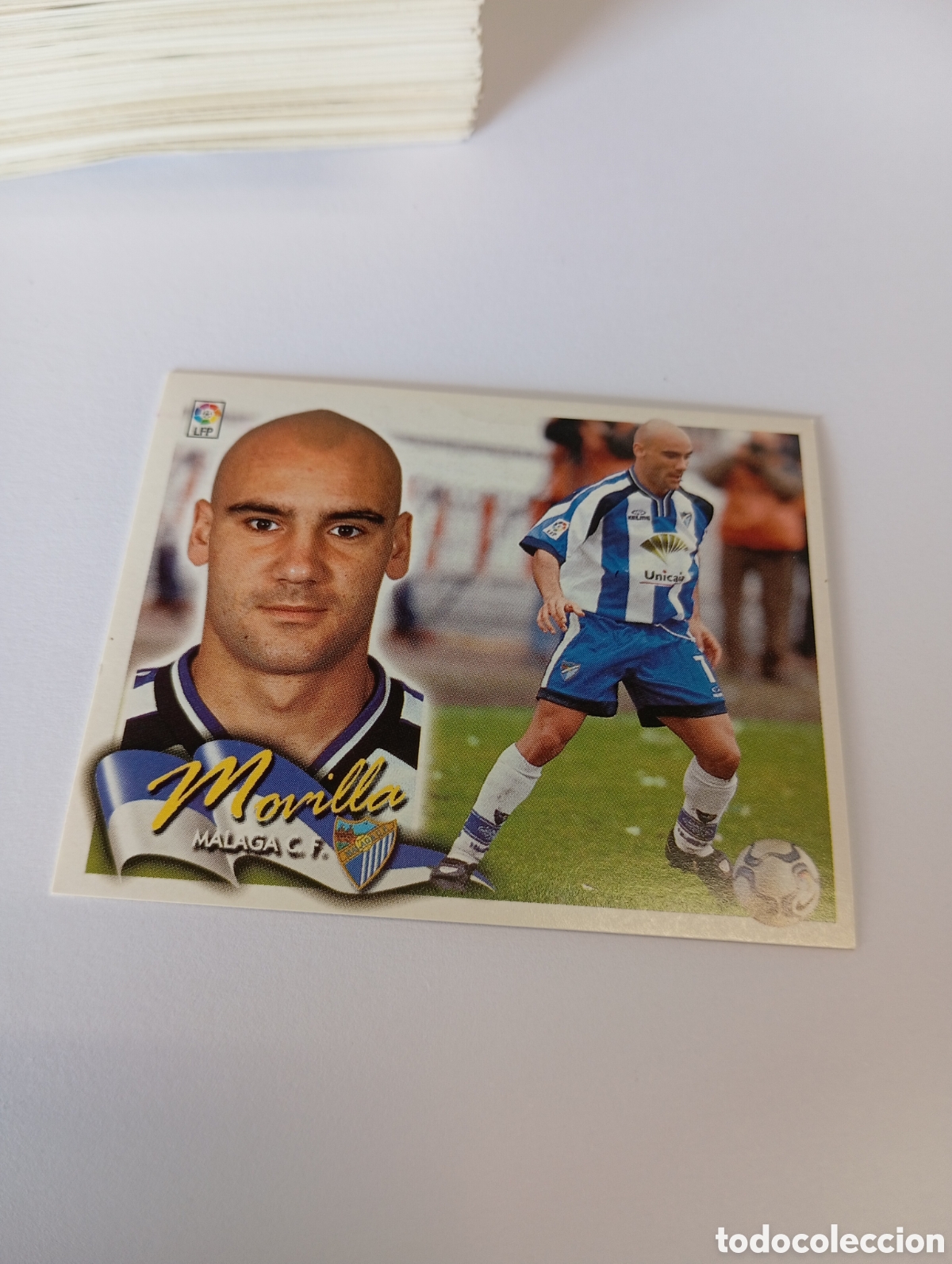 Cromos de F&uacute;tbol: MOVILLA M&aacute;laga LIGA ESTE 2000 2001 PANINI 00 01 NUEVO SIN PEGAR