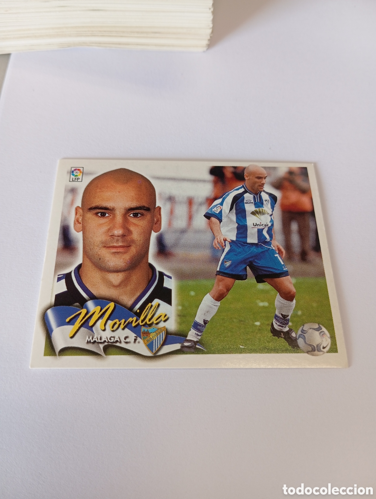 Cromos de F&uacute;tbol: MOVILLA M&aacute;laga LIGA ESTE 2000 2001 PANINI 00 01 NUEVO SIN PEGAR