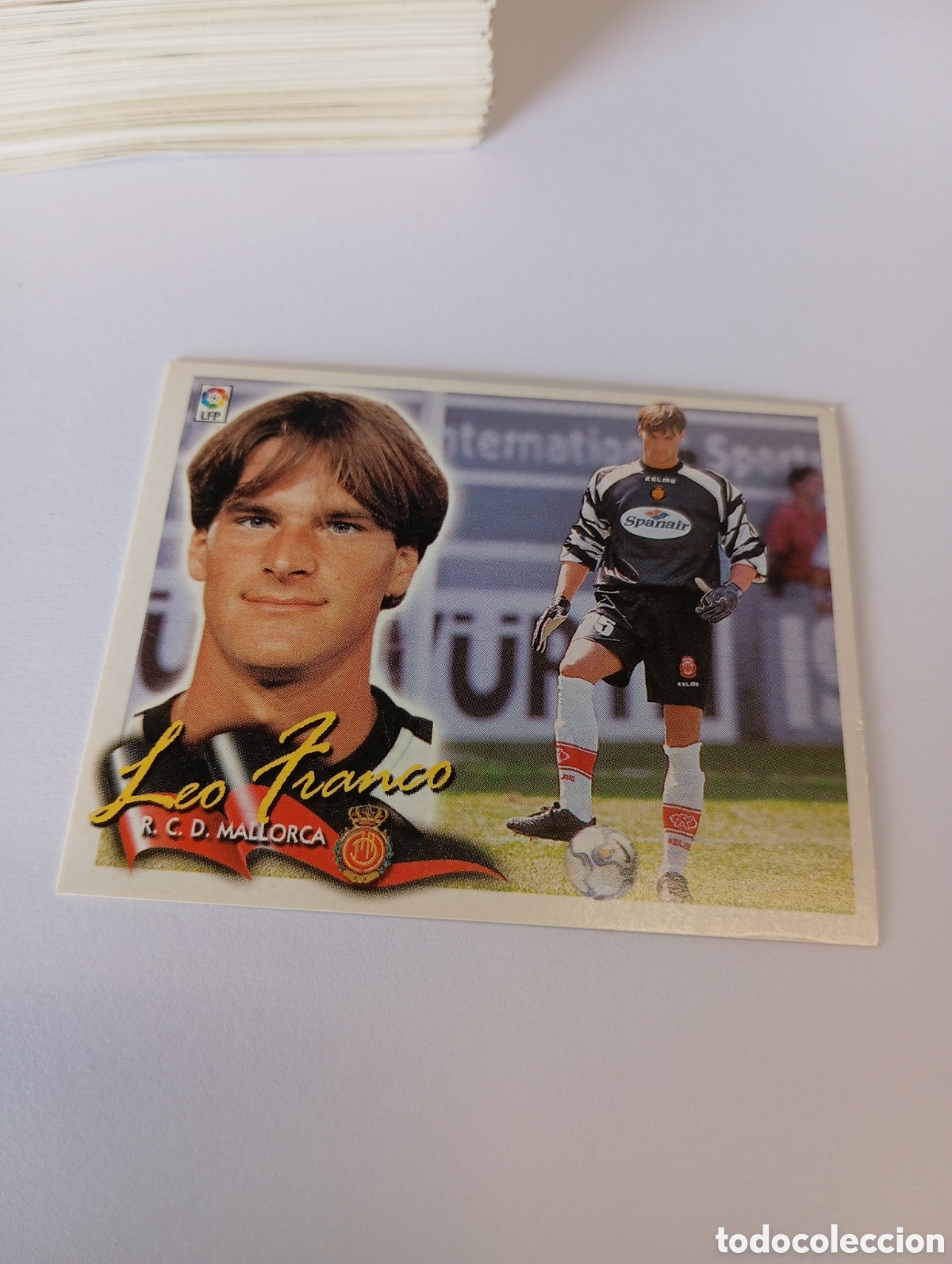 Cromos de F&uacute;tbol: LEO FRANCO Mallorca LIGA ESTE 2000 2001 PANINI 00 01 NUEVO SIN PEGAR