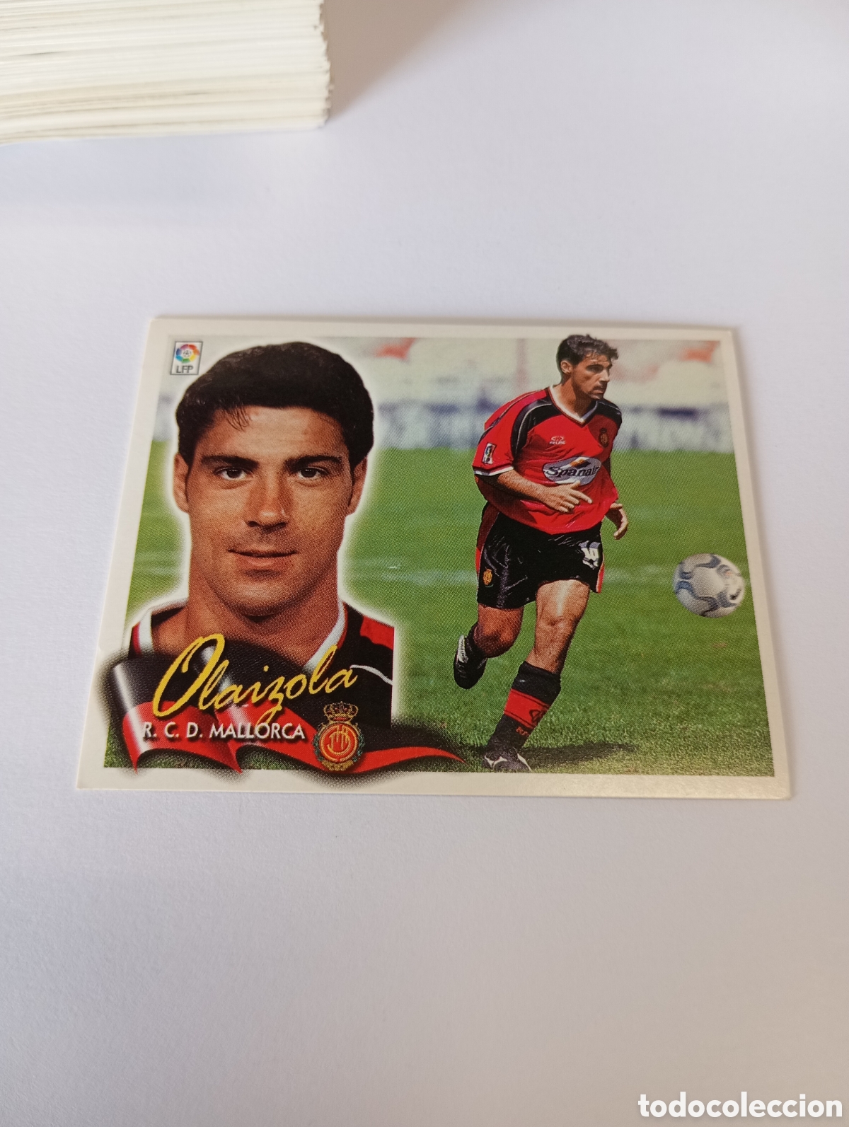 Cromos de F&uacute;tbol: OLAIZOLA Mallorca LIGA ESTE 2000 2001 PANINI 00 01 NUEVO SIN PEGAR