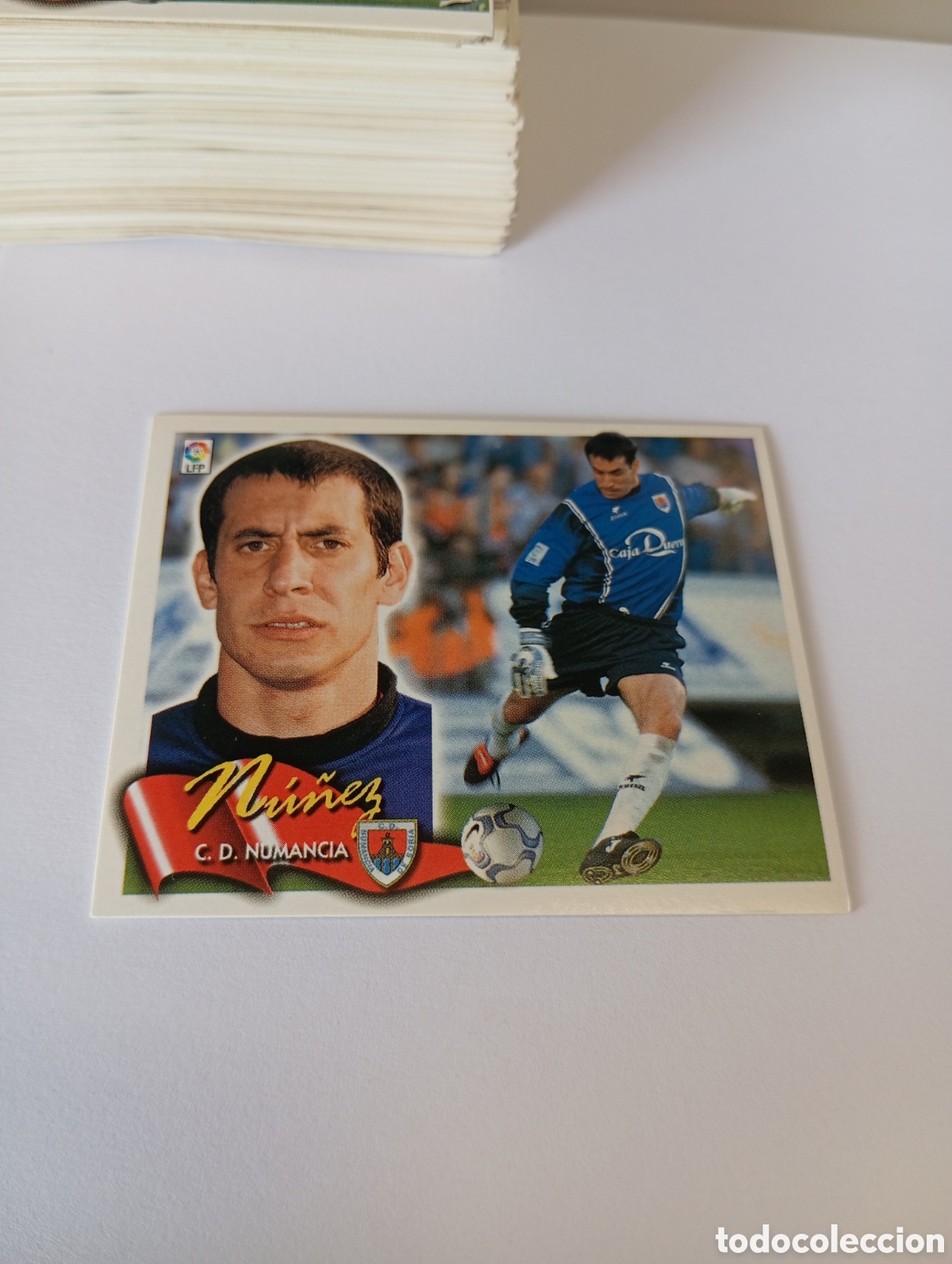 Cromos de F&uacute;tbol: N&Uacute;&Ntilde;EZ Numancia LIGA ESTE 2000 2001 PANINI 00 01 NUEVO SIN PEGAR
