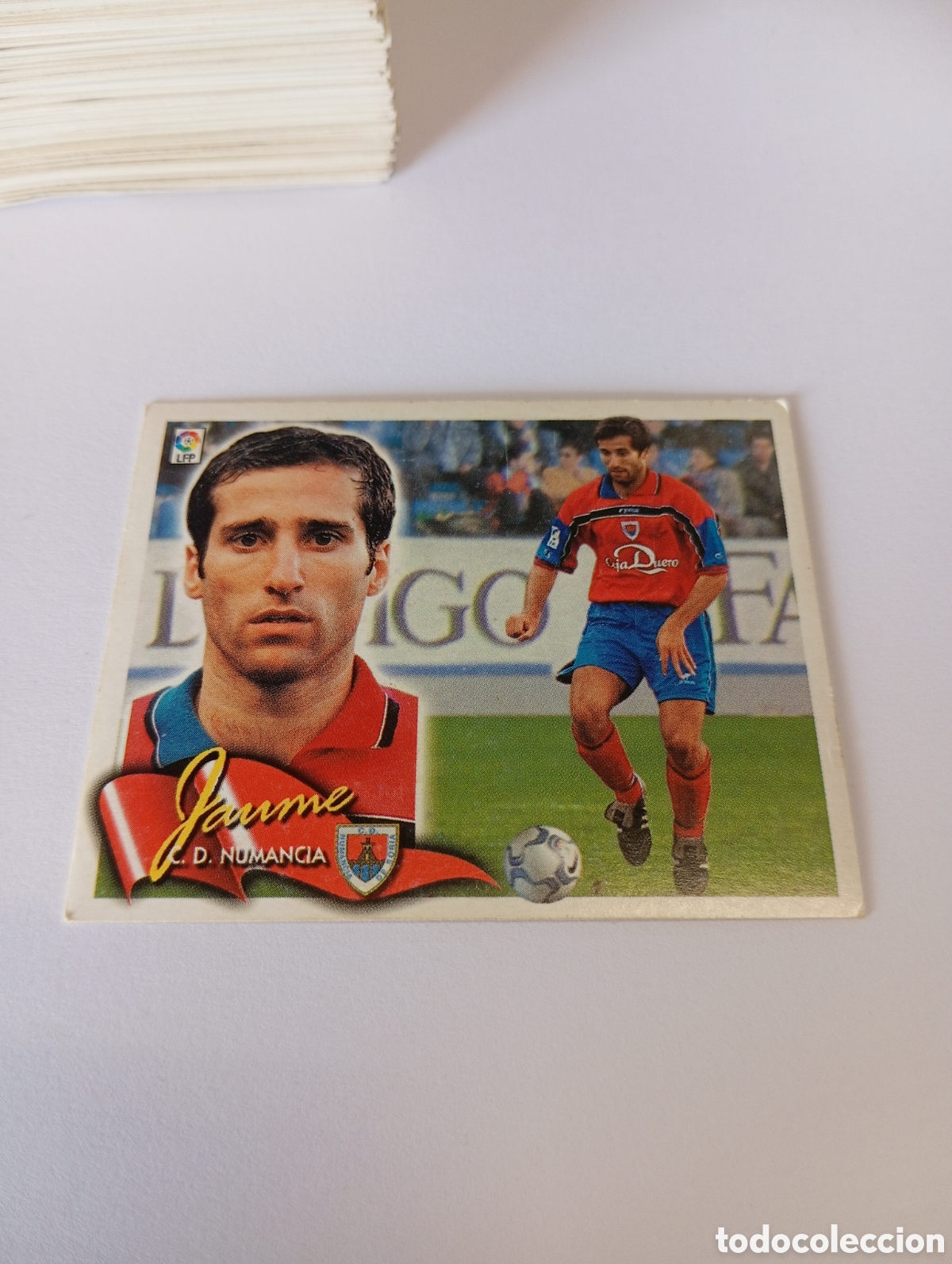 Cromos de F&uacute;tbol: JAUME Numancia LIGA ESTE 2000 2001 PANINI 00 01 NUEVO SIN PEGAR