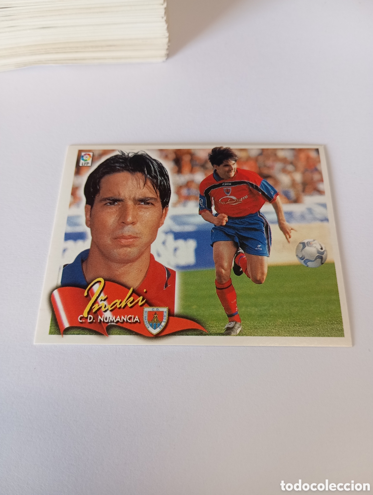 Cromos de F&uacute;tbol: I&Ntilde;AKI Numancia LIGA ESTE 2000 2001 PANINI 00 01 NUEVO SIN PEGAR