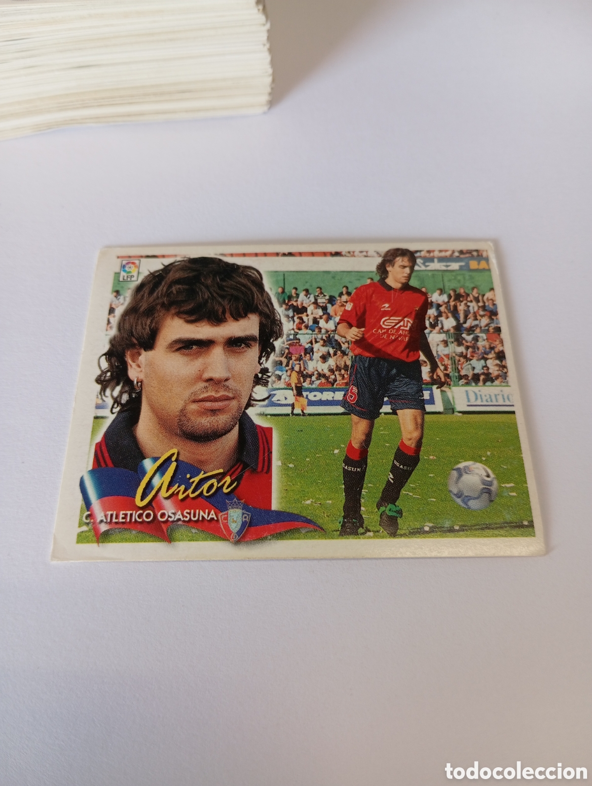 Cromos de F&uacute;tbol: AITOR Osasuna LIGA ESTE 2000 2001 PANINI 00 01 NUEVO SIN PEGAR