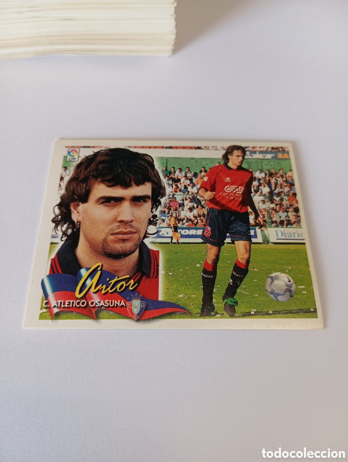 Cromos de F&uacute;tbol: AITOR Osasuna LIGA ESTE 2000 2001 PANINI 00 01 NUEVO SIN PEGAR