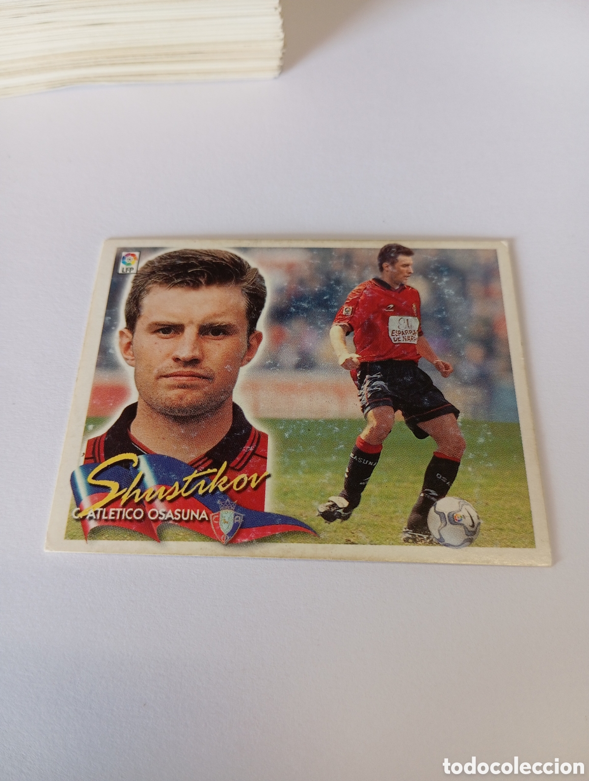 Cromos de F&uacute;tbol: SHUSTIKOV Osasuna LIGA ESTE 2000 2001 PANINI 00 01 NUEVO SIN PEGAR