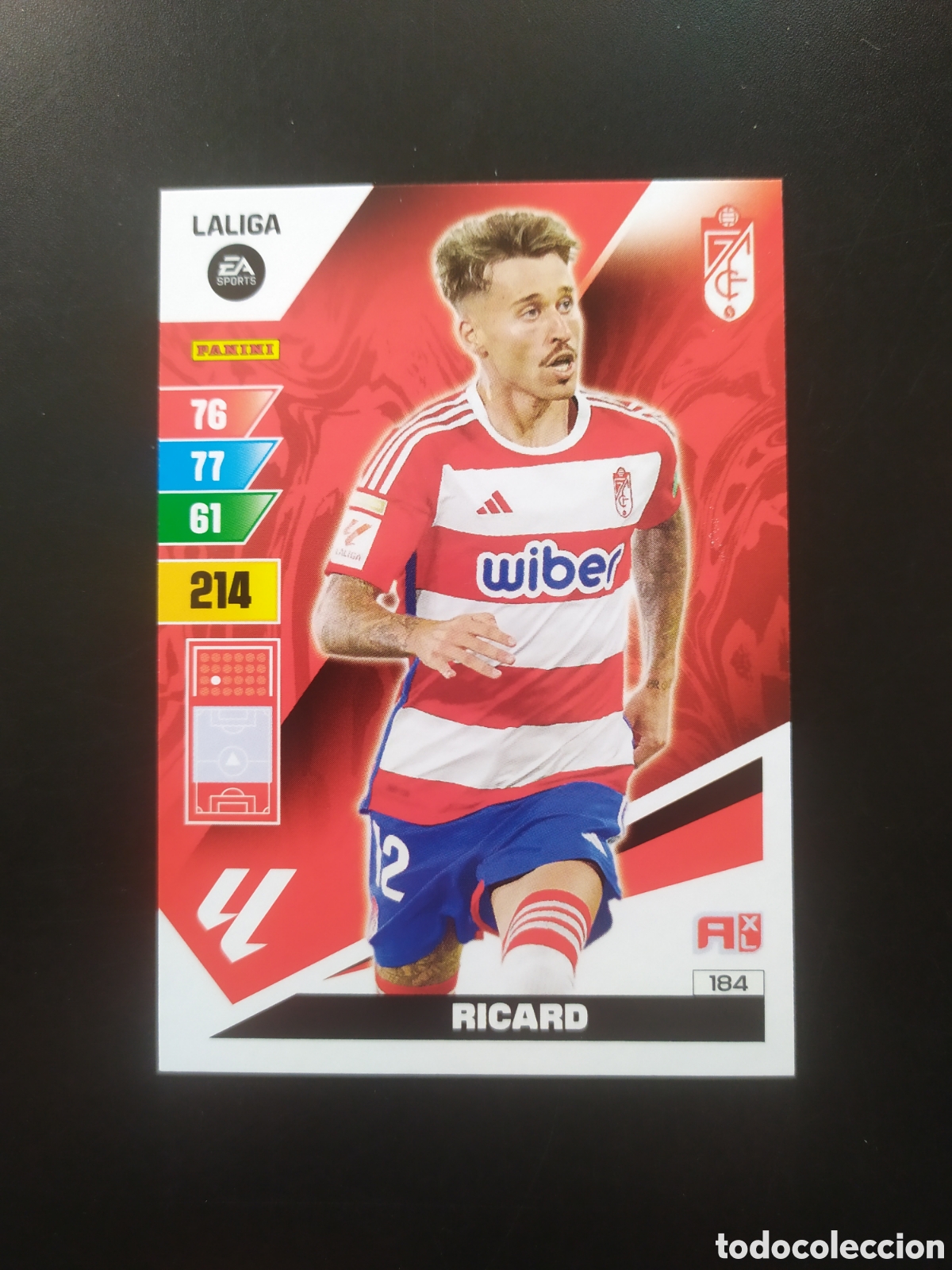 Cromos de F&uacute;tbol: Adrenalyn 2023 2024 23 24 panini Ricard n&deg; 184 Granada