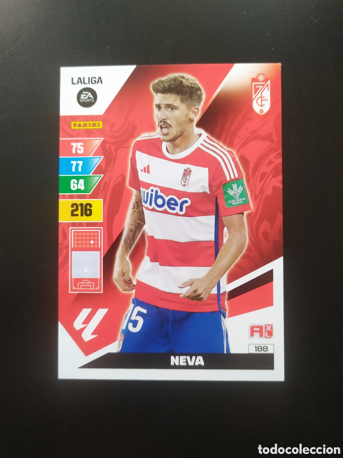 Cromos de F&uacute;tbol: Adrenalyn 2023 2024 23 24 panini Neva n&deg; 188 Granada