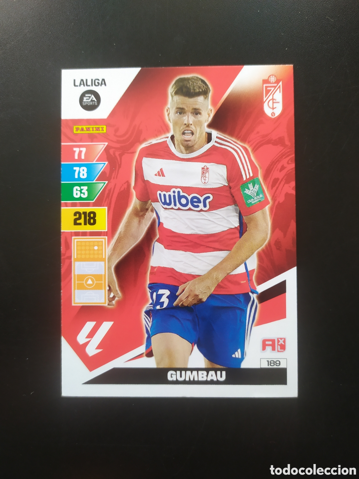 Cromos de F&uacute;tbol: Adrenalyn 2023 2024 23 24 panini Gumbau n&deg; 189 Granada