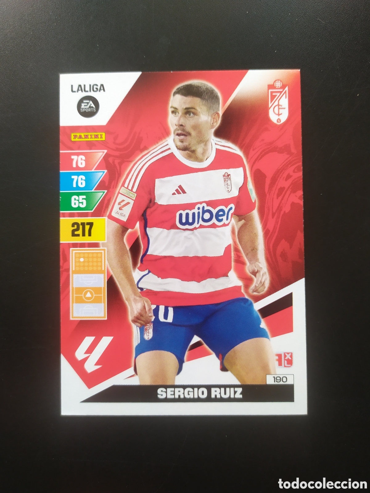 Cromos de F&uacute;tbol: Adrenalyn 2023 2024 23 24 panini Sergio Ruiz n&deg; 190 Granada