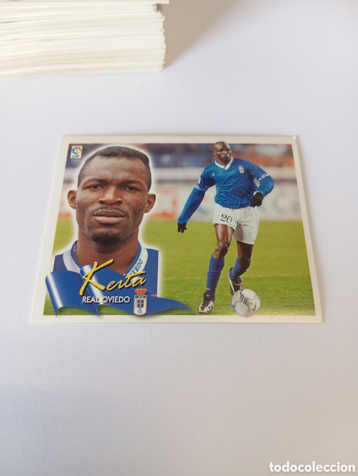 Cromos de F&uacute;tbol: KEITA Oviedo LIGA ESTE 2000 2001 PANINI 00 01 NUEVO SIN PEGAR