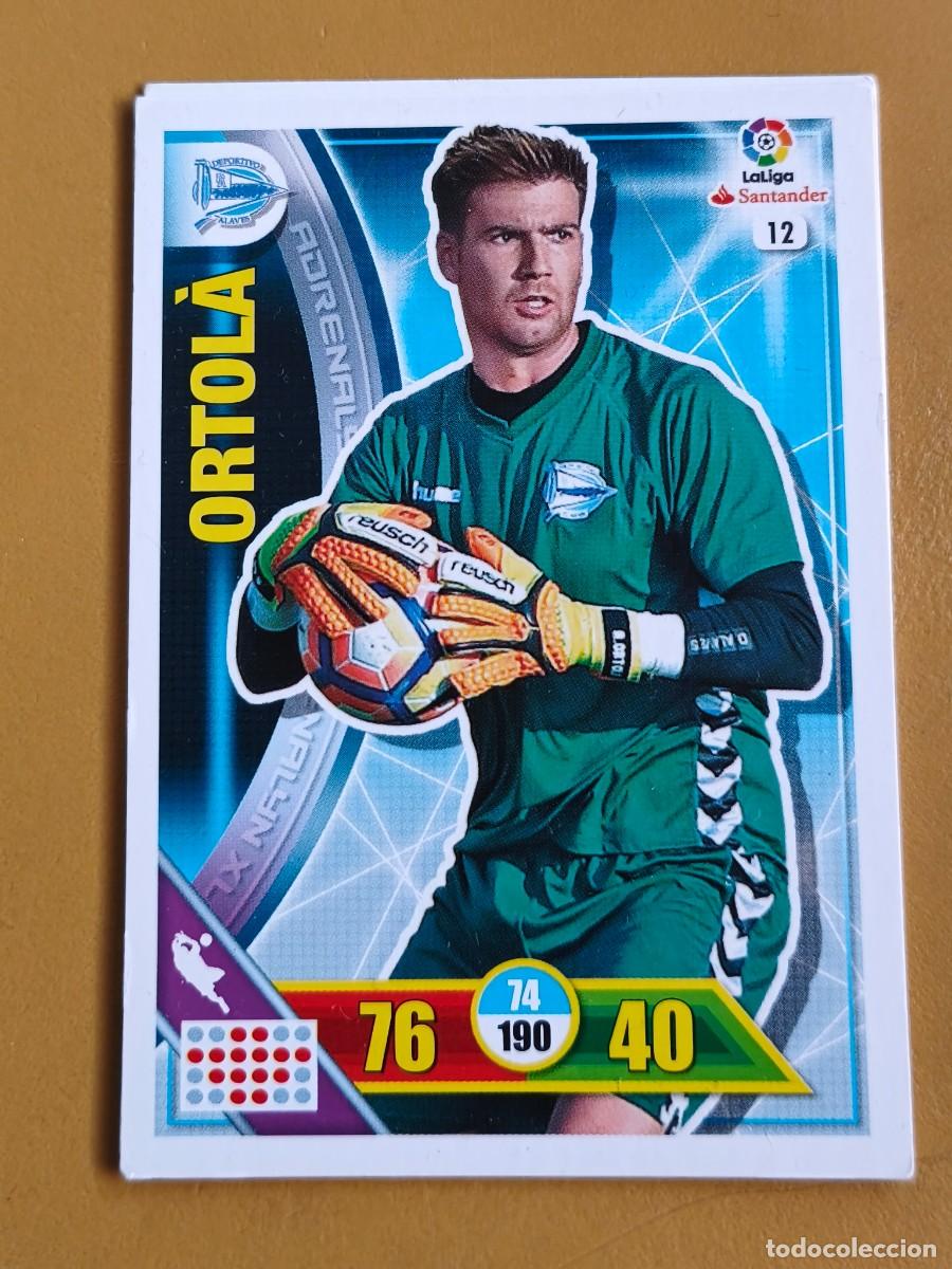 Cromos de F&uacute;tbol: ortola, adrenalyn 2016 17