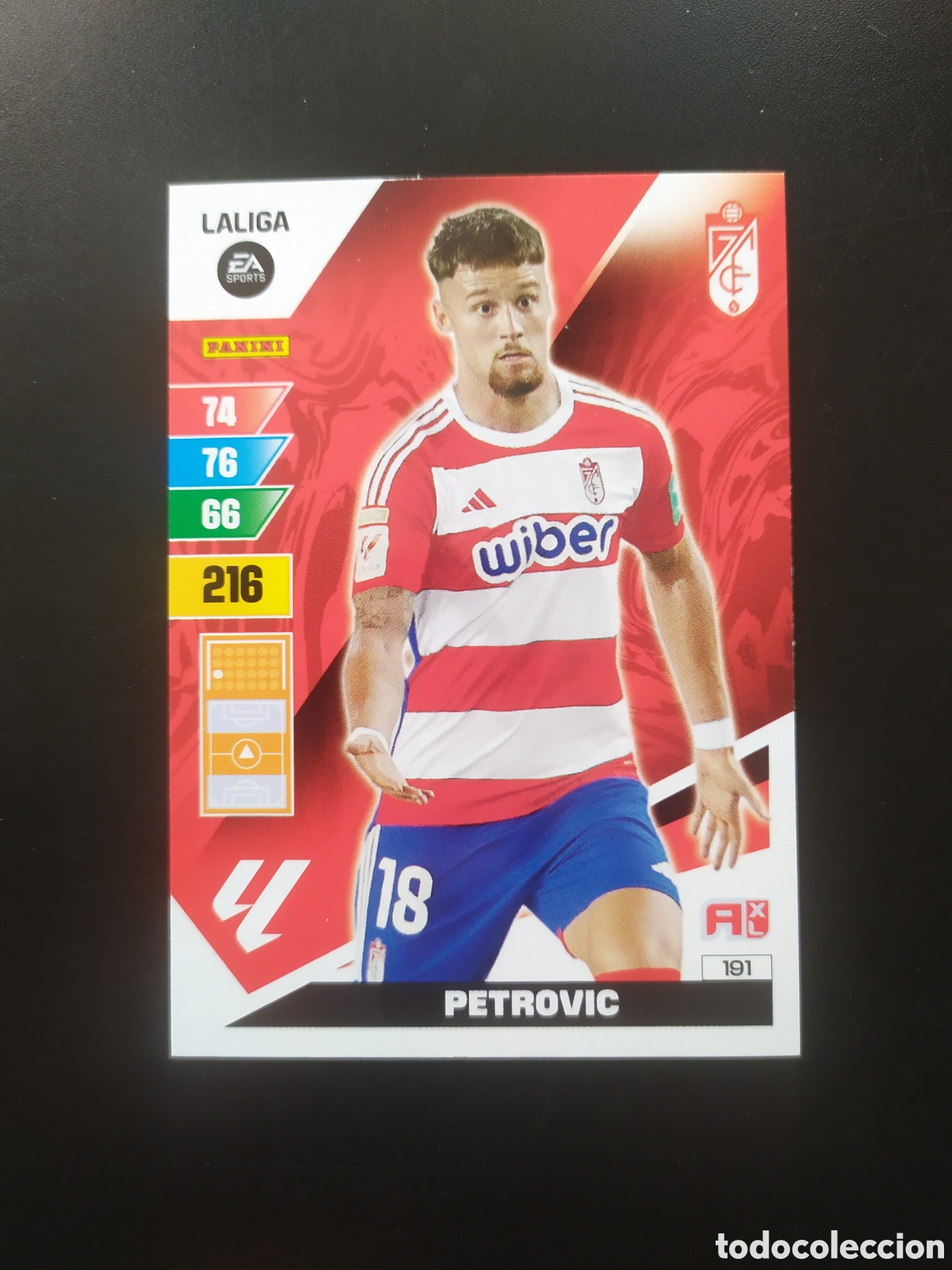 Cromos de F&uacute;tbol: Adrenalyn 2023 2024 23 24 panini Petrovic n&deg; 191 Granada
