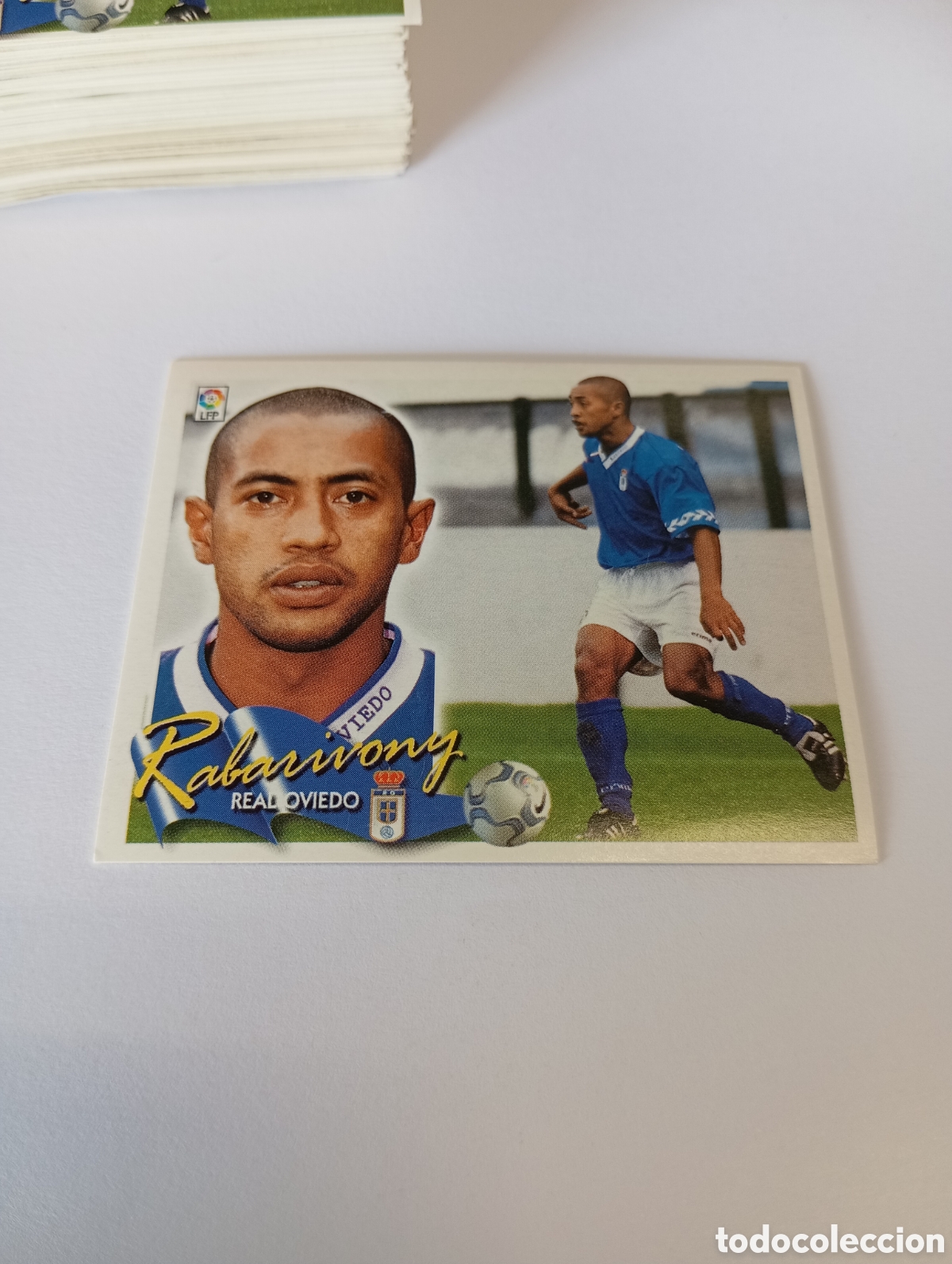 Cromos de Futebol: RABARIVONY Oviedo LIGA ESTE 2000 2001 PANINI 00 01 NUEVO SIN PEGAR