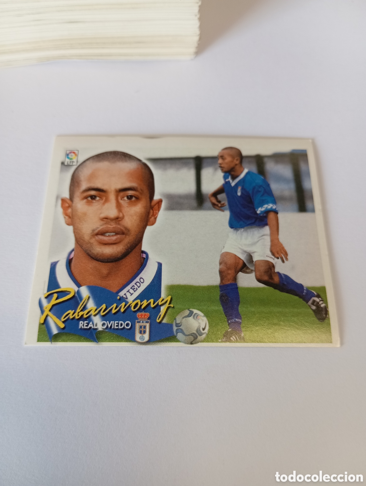 Cromos de Futebol: RABARIVONY Oviedo LIGA ESTE 2000 2001 PANINI 00 01 NUEVO SIN PEGAR
