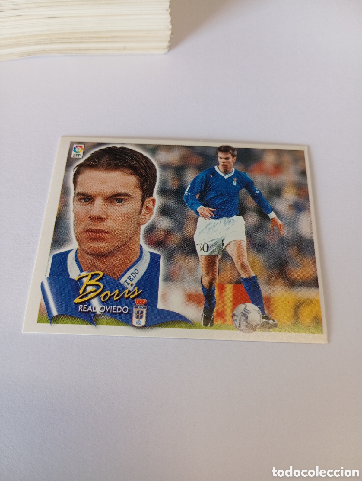 Cromos de Futebol: BORIS Oviedo LIGA ESTE 2000 2001 PANINI 00 01 NUEVO SIN PEGAR
