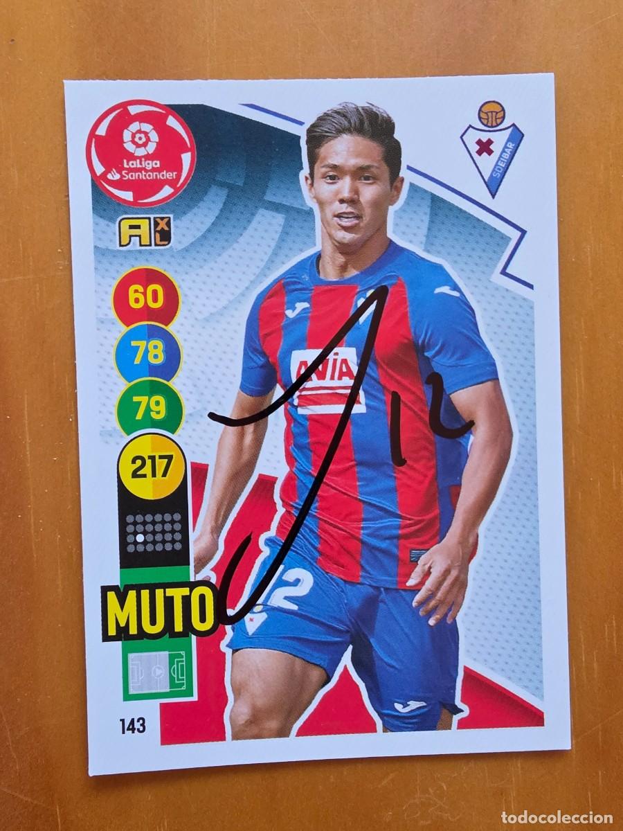 Cartes &agrave; collectionner de Football: Cromo firmado de Muto con aut&oacute;grafo, SD Eibar