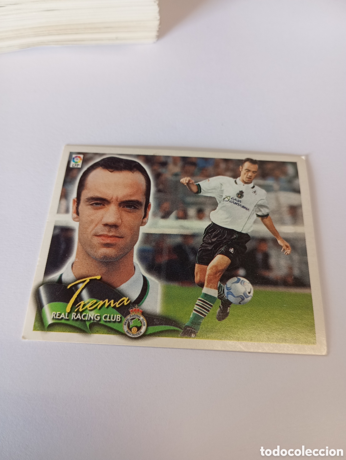 Cromos de F&uacute;tbol: TXEMA Racing LIGA ESTE 2000 2001 PANINI 00 01 NUEVO SIN PEGAR
