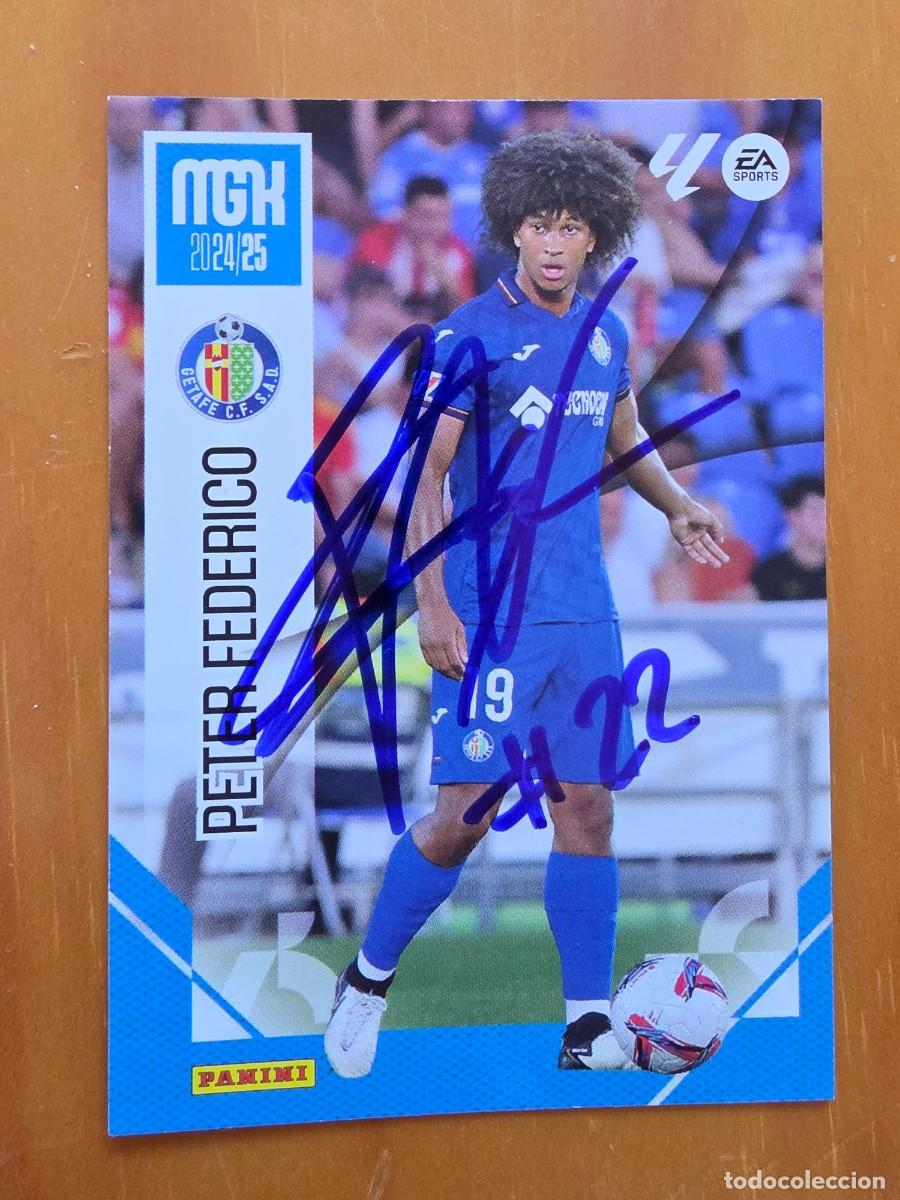 Cartes &agrave; collectionner de Football: Cromo firmado de Peter Federico con aut&oacute;grafo, Getafe CF, Real Valladolid