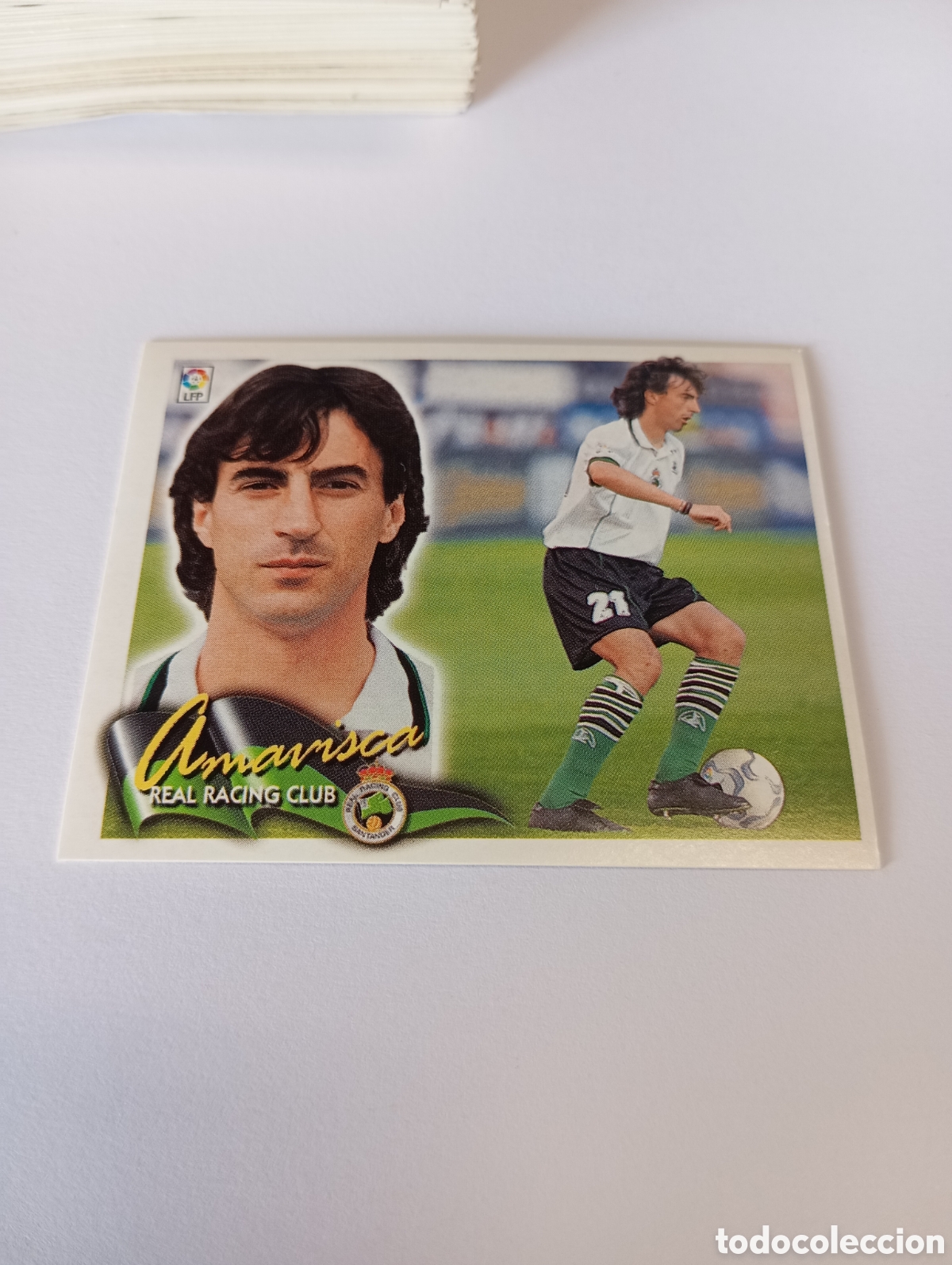 Cromos de F&uacute;tbol: AMAVISCA Racing LIGA ESTE 2000 2001 PANINI 00 01 NUEVO SIN PEGAR