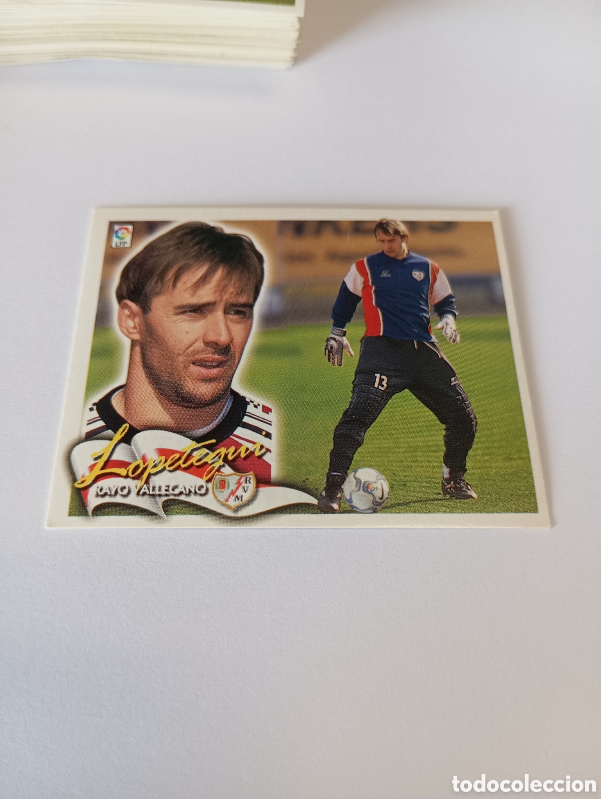 Cromos de F&uacute;tbol: LOPETEGUI Rayo Vallecano LIGA ESTE 2000 2001 PANINI 00 01 NUEVO SIN PEGAR