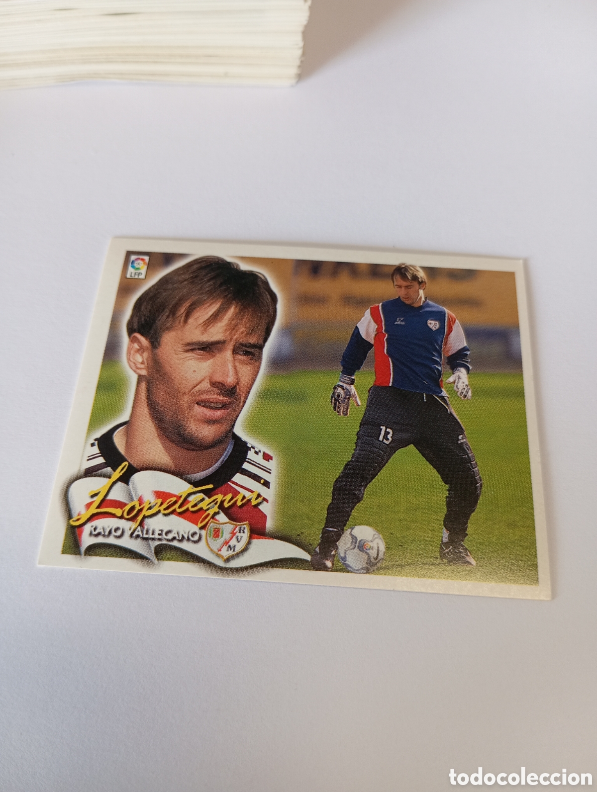 Cromos de F&uacute;tbol: LOPETEGUI Rayo Vallecano LIGA ESTE 2000 2001 PANINI 00 01 NUEVO SIN PEGAR