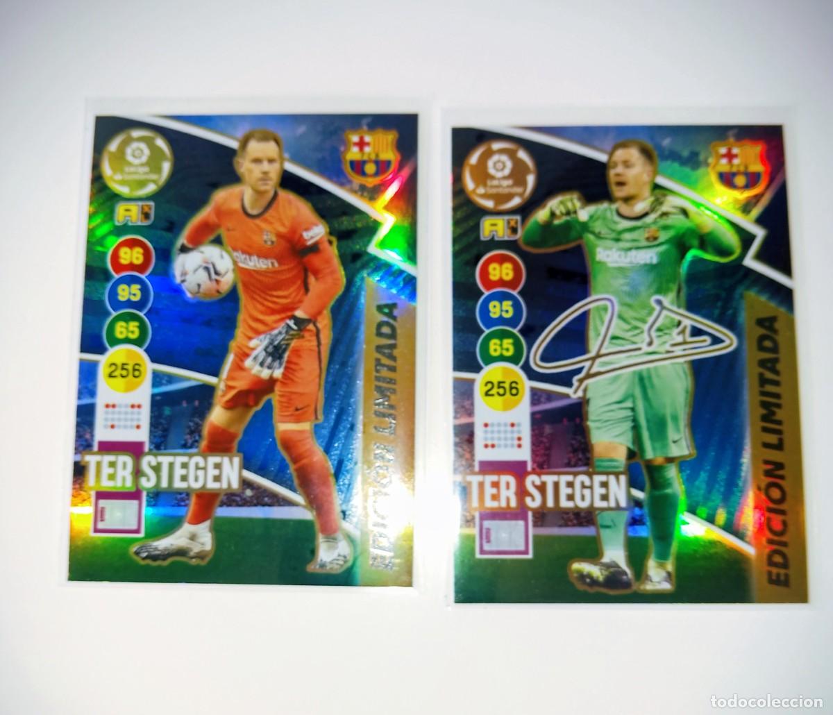 Cromos de F&uacute;tbol: ADRENALYN 2020/2021 TER STEGEN ( CON Y SIN FIRMA ) -( EDICI&Oacute;N LIMITADA ) - DE SOBRE PREMIUM