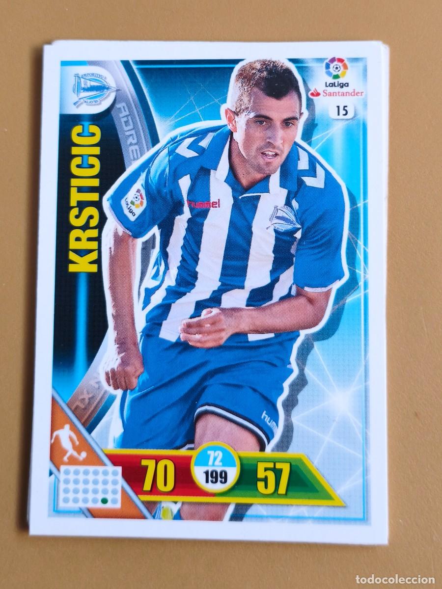 Cromos de F&uacute;tbol: krsticic, adrenalyn 2016 17