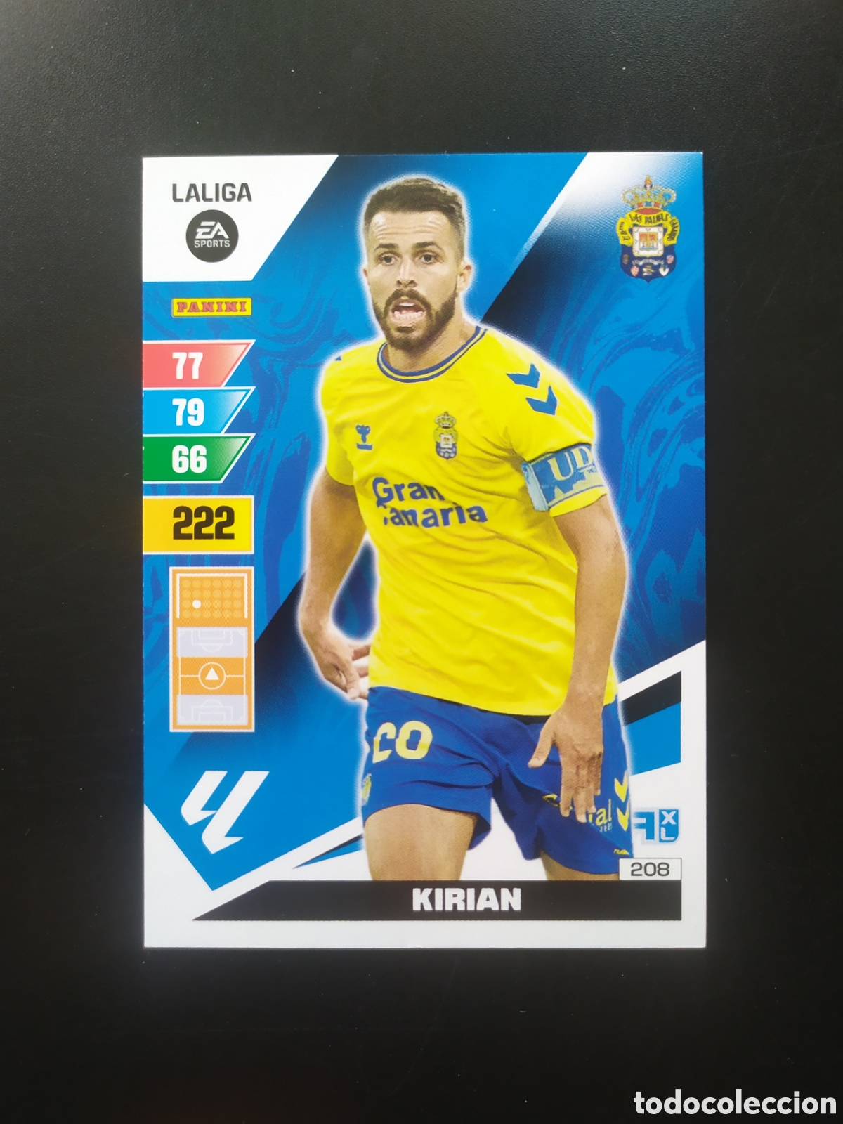 Cromos de F&uacute;tbol: Adrenalyn 2023 2024 23 24 panini Kirian n&deg; 208 Las Palmas