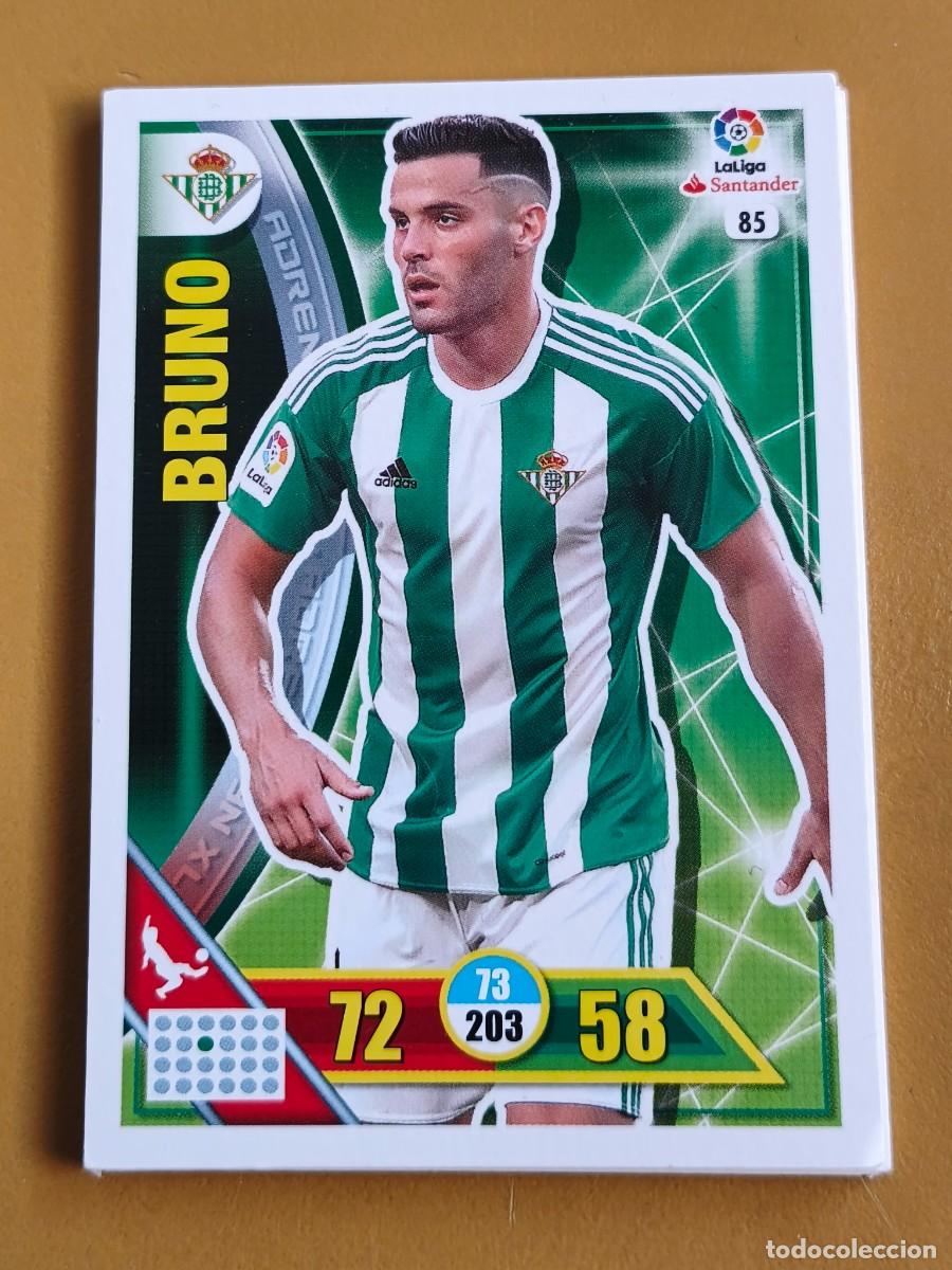 Cromos de F&uacute;tbol: bruno, adrenalyn 2016 17