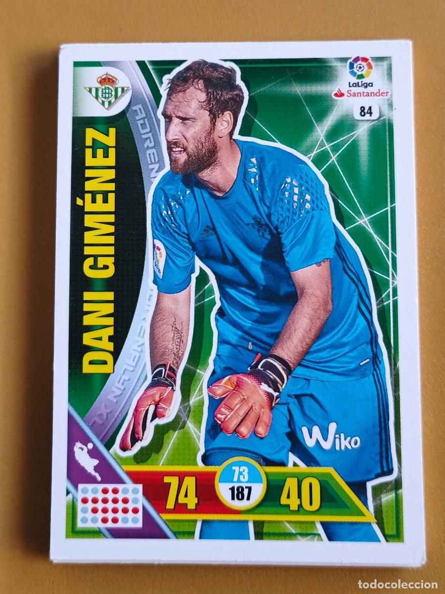 Cromos de F&uacute;tbol: dani gimenez, adrenalyn 2016 17