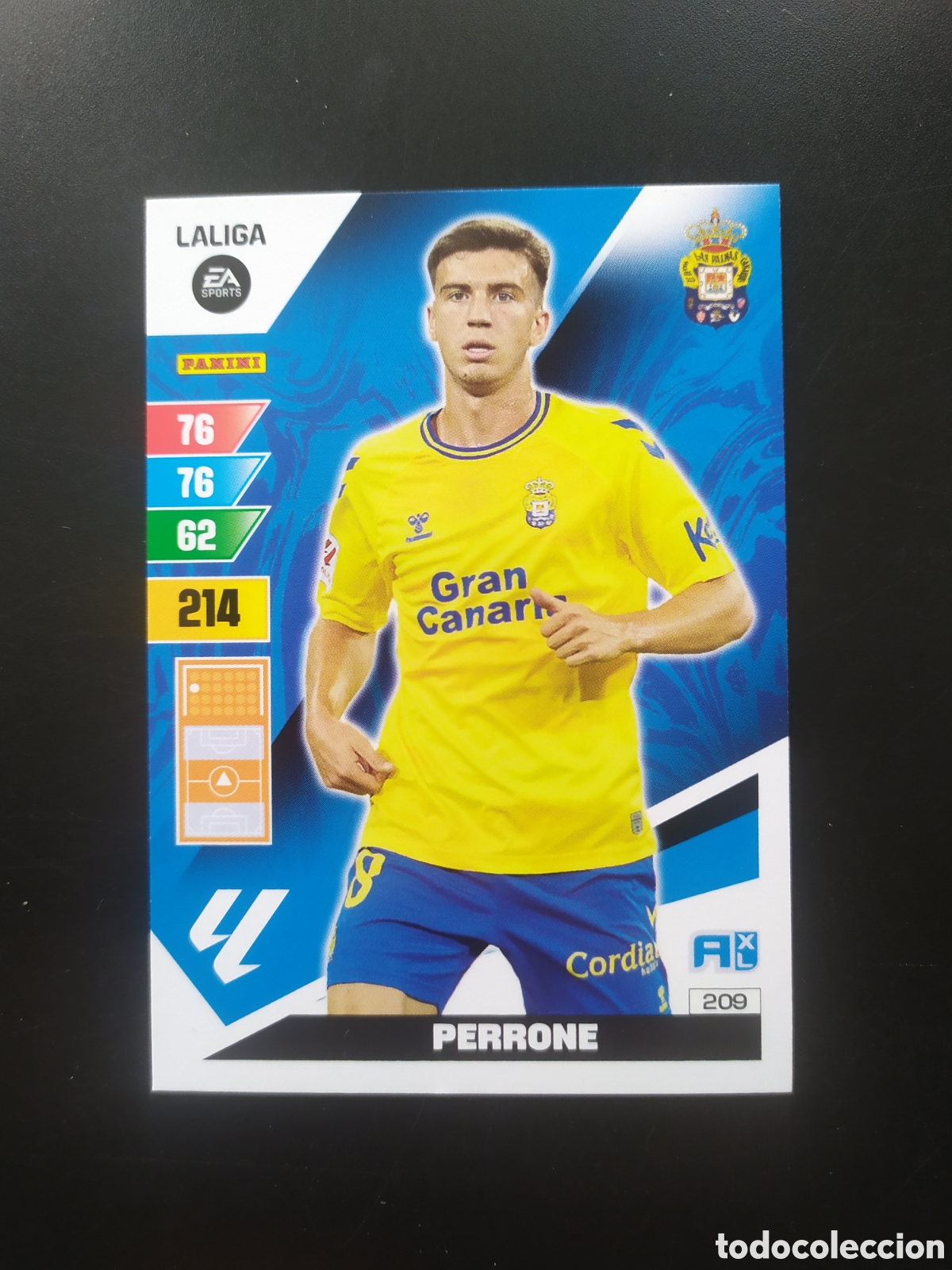 Cromos de F&uacute;tbol: Adrenalyn 2023 2024 23 24 panini Perrone n&deg; 209 Las Palmas