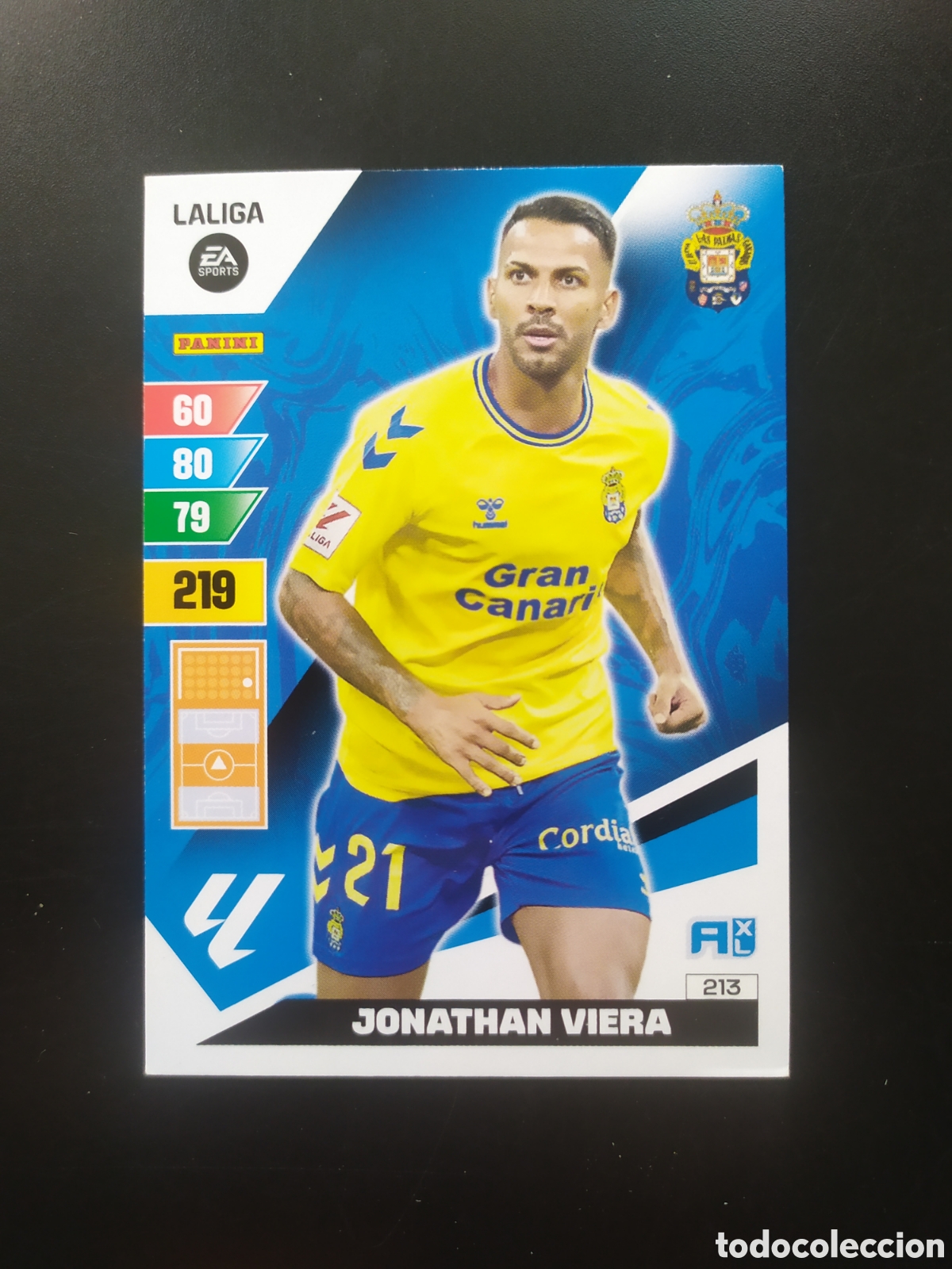 Cromos de F&uacute;tbol: Adrenalyn 2023 2024 23 24 panini Jonathan Viera n&deg; 213 Las Palmas