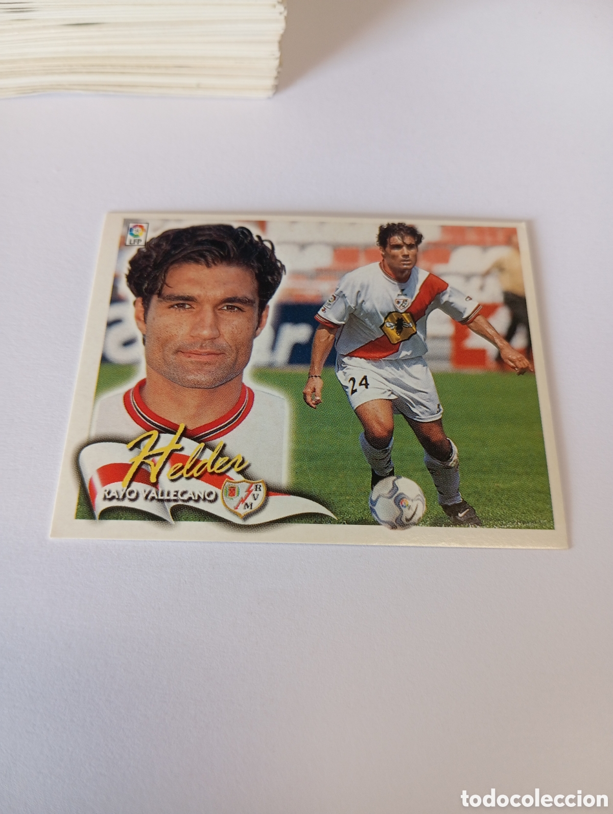 Cromos de F&uacute;tbol: HELDER Rayo Vallecano LIGA ESTE 2000 2001 PANINI 00 01 NUEVO SIN PEGAR