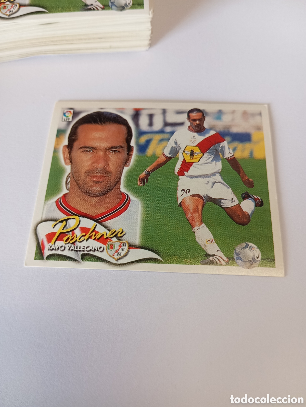 Cromos de F&uacute;tbol: POSCHNER Rayo Vallecano LIGA ESTE 2000 2001 PANINI 00 01 NUEVO SIN PEGAR
