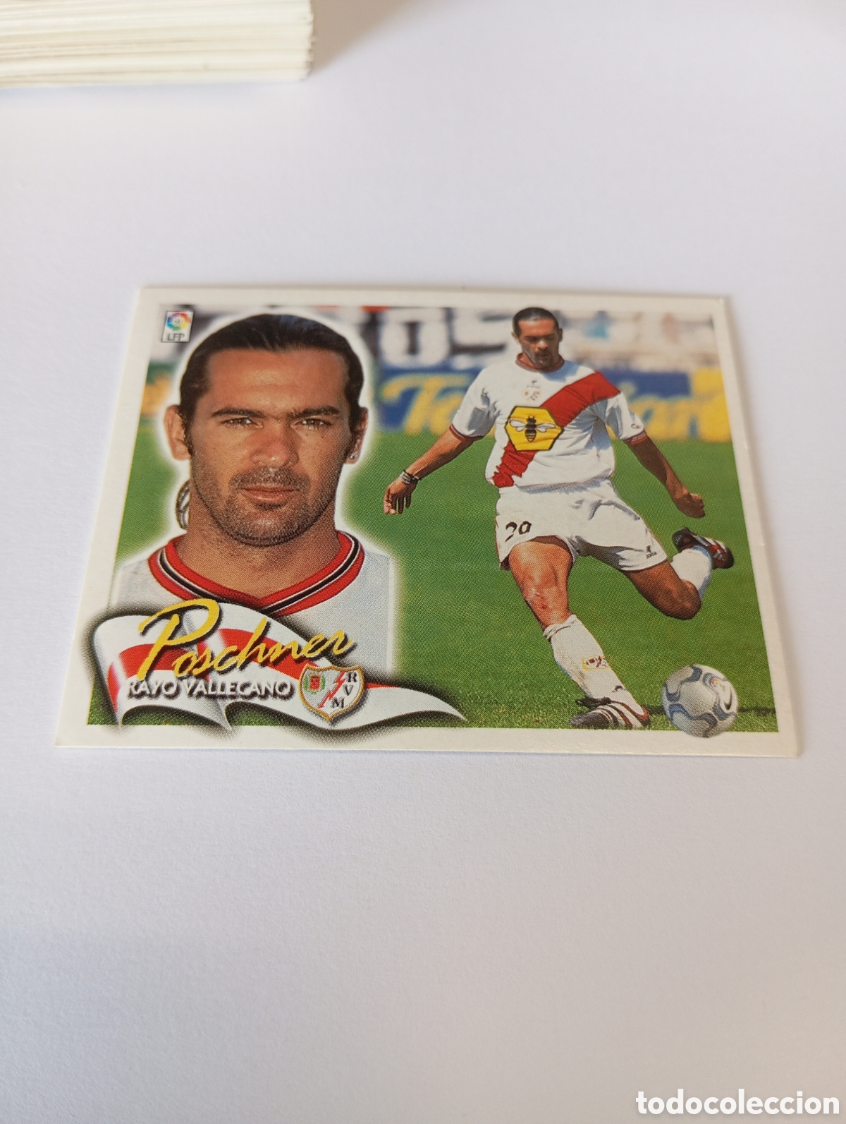 Cromos de F&uacute;tbol: POSCHNER Rayo Vallecano LIGA ESTE 2000 2001 PANINI 00 01 NUEVO SIN PEGAR