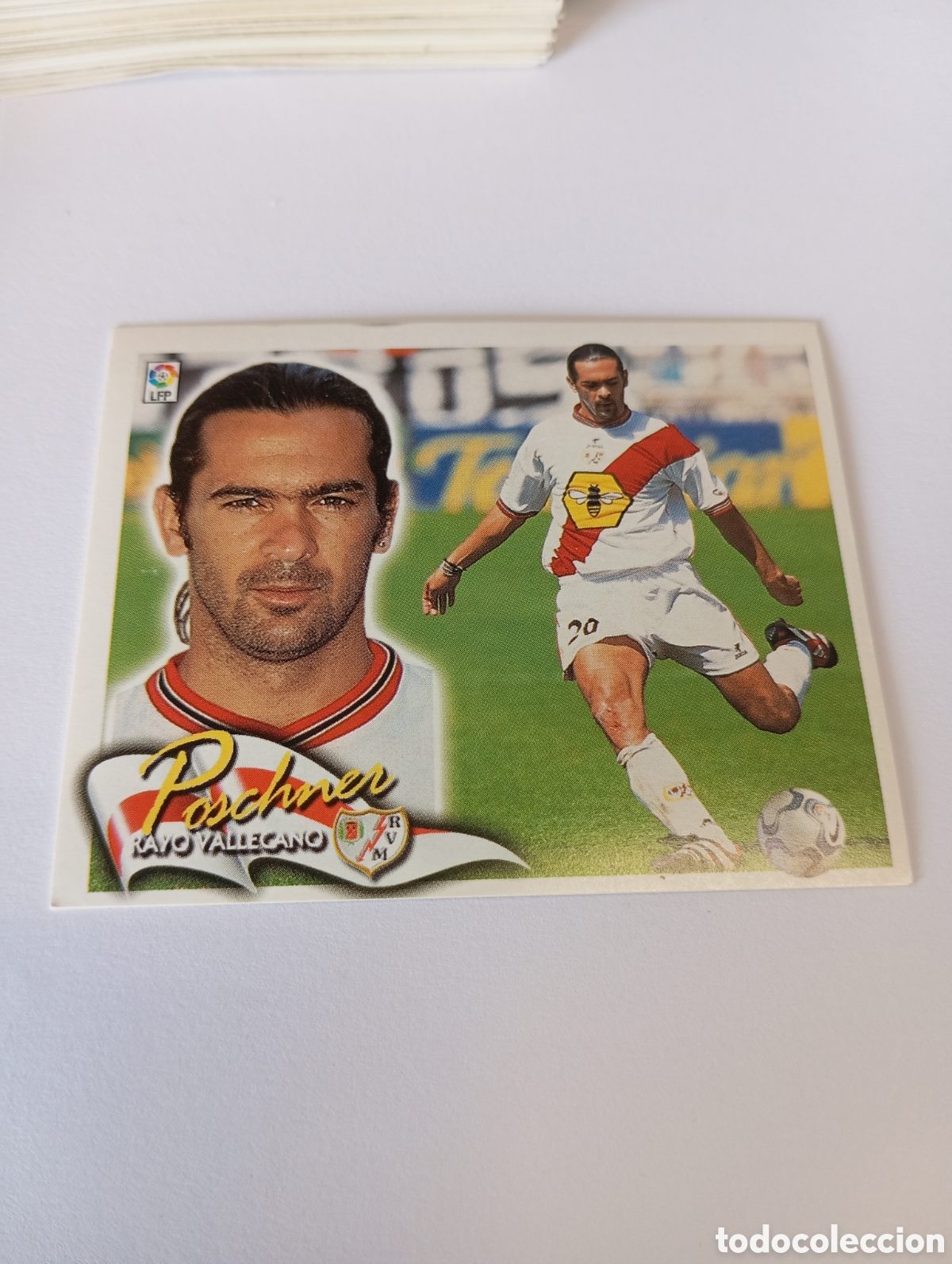 Cromos de F&uacute;tbol: POSCHNER Rayo Vallecano LIGA ESTE 2000 2001 PANINI 00 01 NUEVO SIN PEGAR