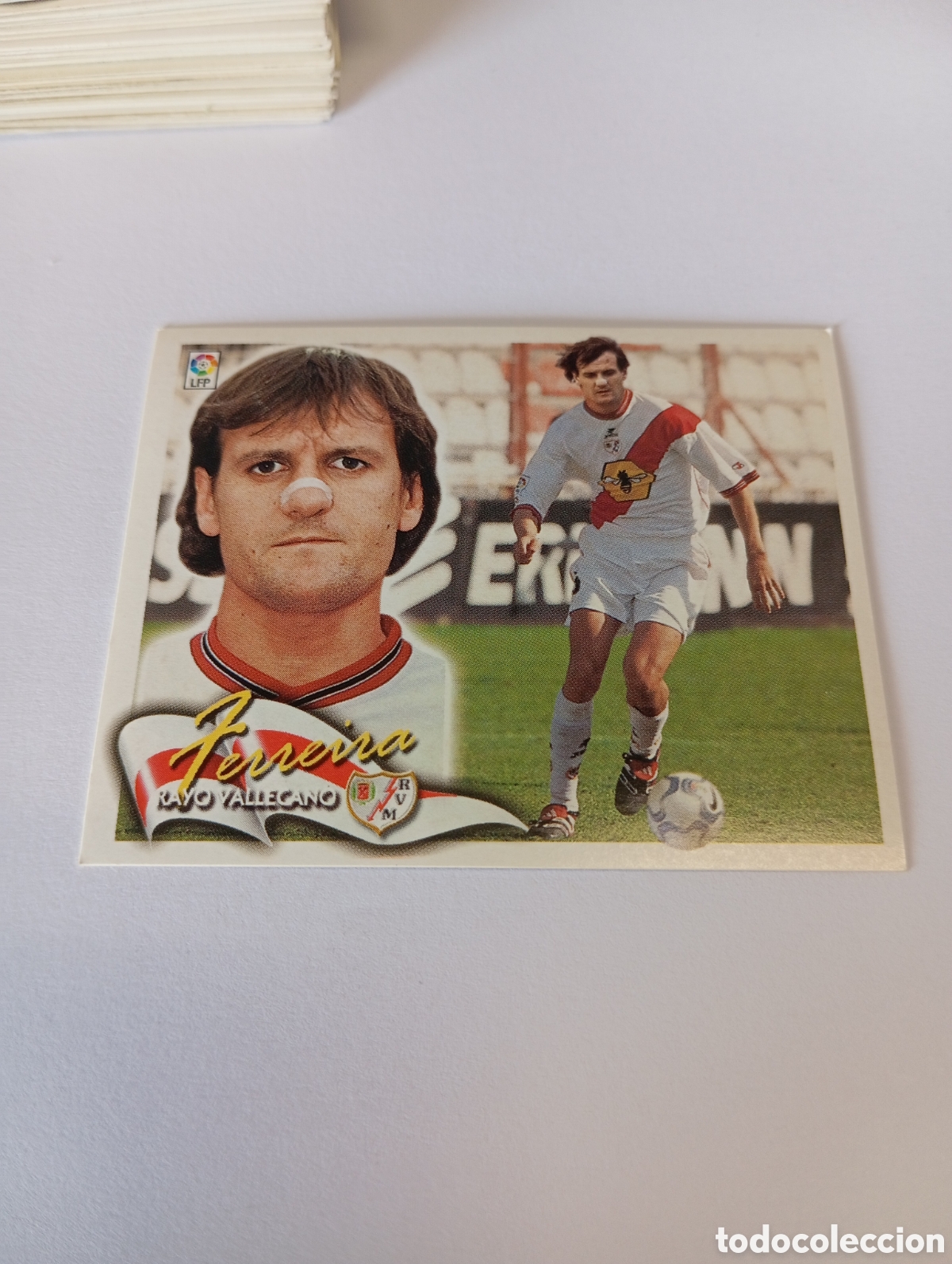 Cromos de F&uacute;tbol: FERREIRA Rayo Vallecano LIGA ESTE 2000 2001 PANINI 00 01 NUEVO SIN PEGAR