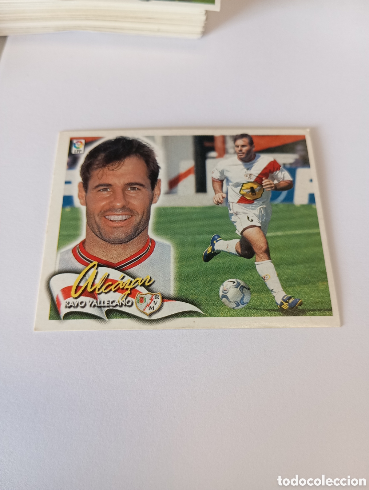 Cromos de F&uacute;tbol: ALCAZAR Rayo Vallecano LIGA ESTE 2000 2001 PANINI 00 01 NUEVO SIN PEGAR