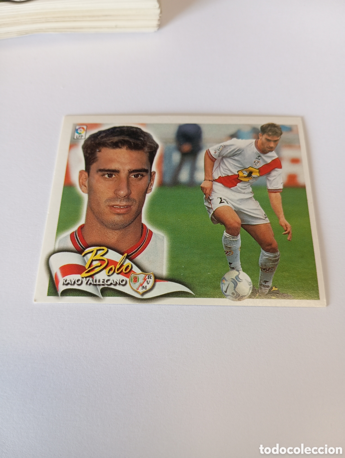 Cromos de F&uacute;tbol: BOLO Rayo Vallecano LIGA ESTE 2000 2001 PANINI 00 01 NUEVO SIN PEGAR