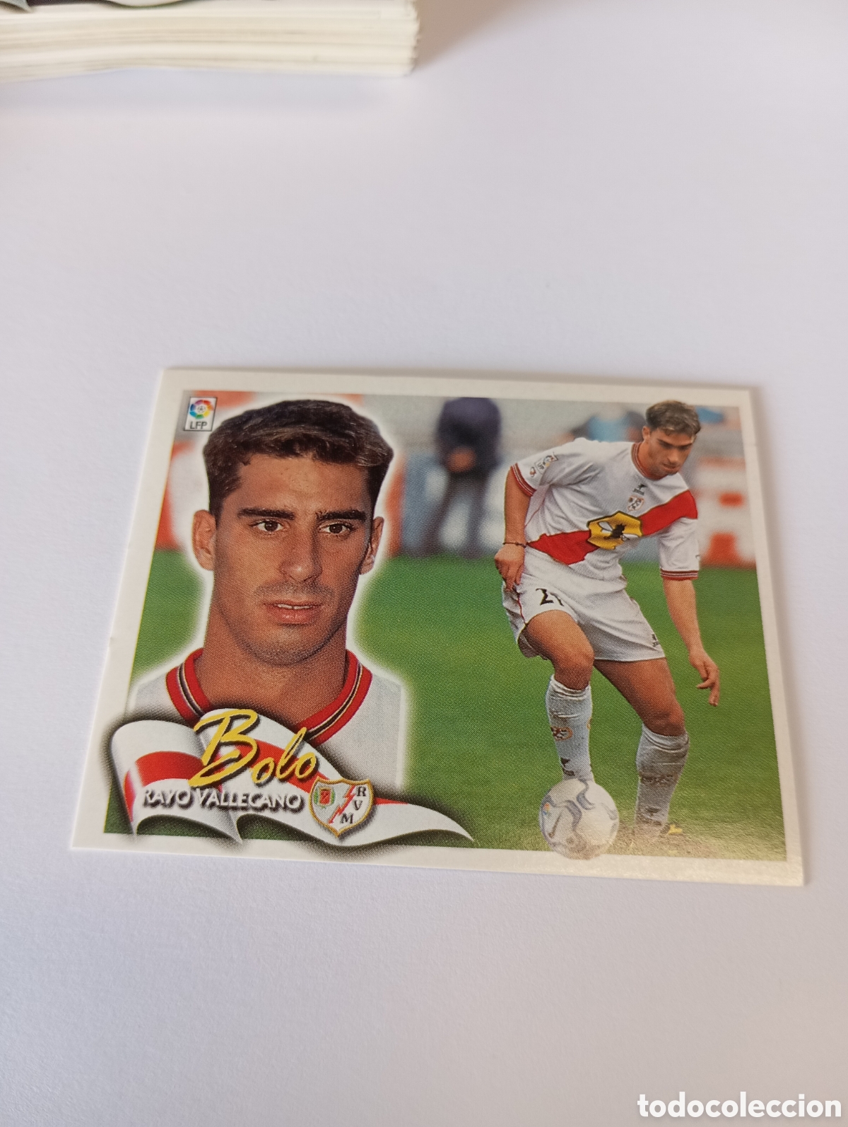 Cromos de F&uacute;tbol: BOLO Rayo Vallecano LIGA ESTE 2000 2001 PANINI 00 01 NUEVO SIN PEGAR