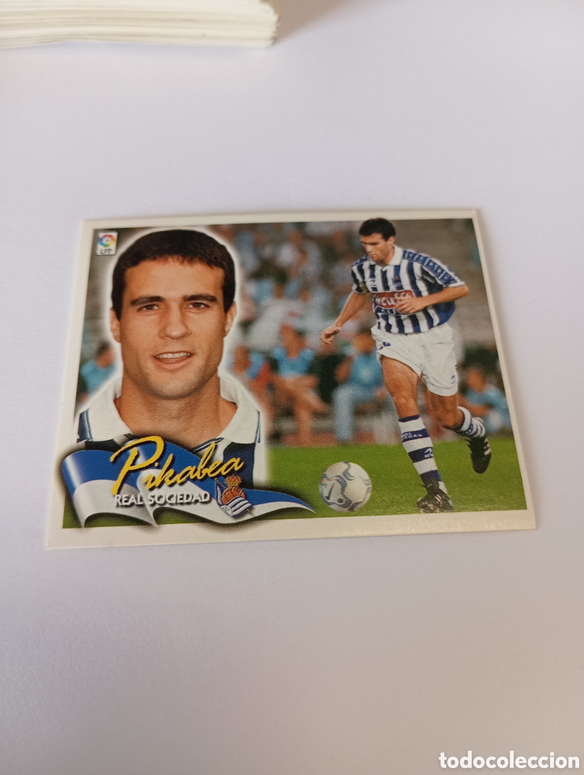 Cromos de F&uacute;tbol: PIKABEA Real Sociedad LIGA ESTE 2000 2001 PANINI 00 01 NUEVO SIN PEGAR