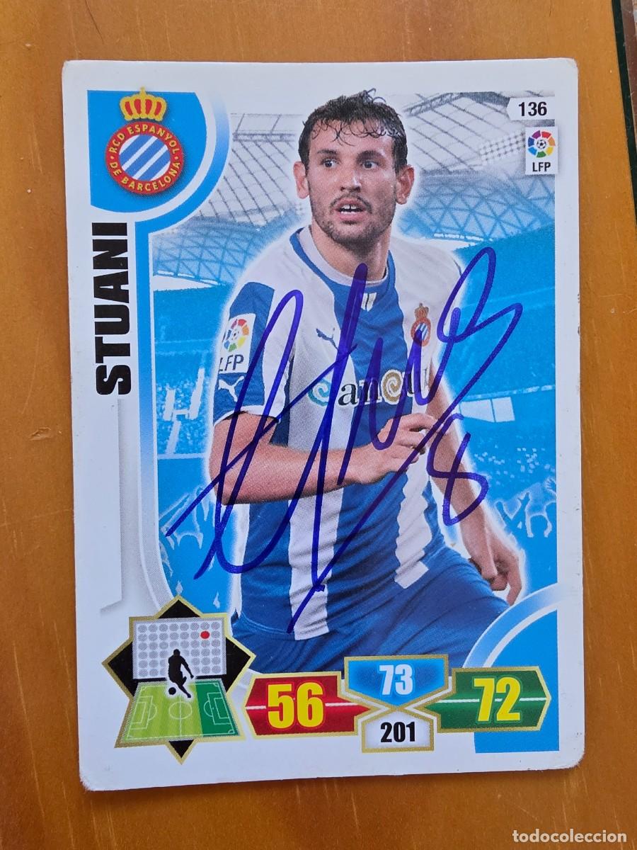Figurine di Calcio: Cromo firmado de Stuani con aut&oacute;grafo, RCD Espanyol