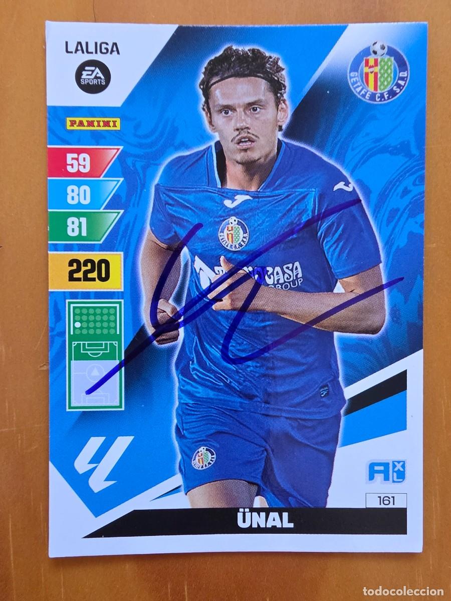 Figurine di Calcio: Cromo firmado de Enes &Uuml;nal con aut&oacute;grafo, Getafe CF