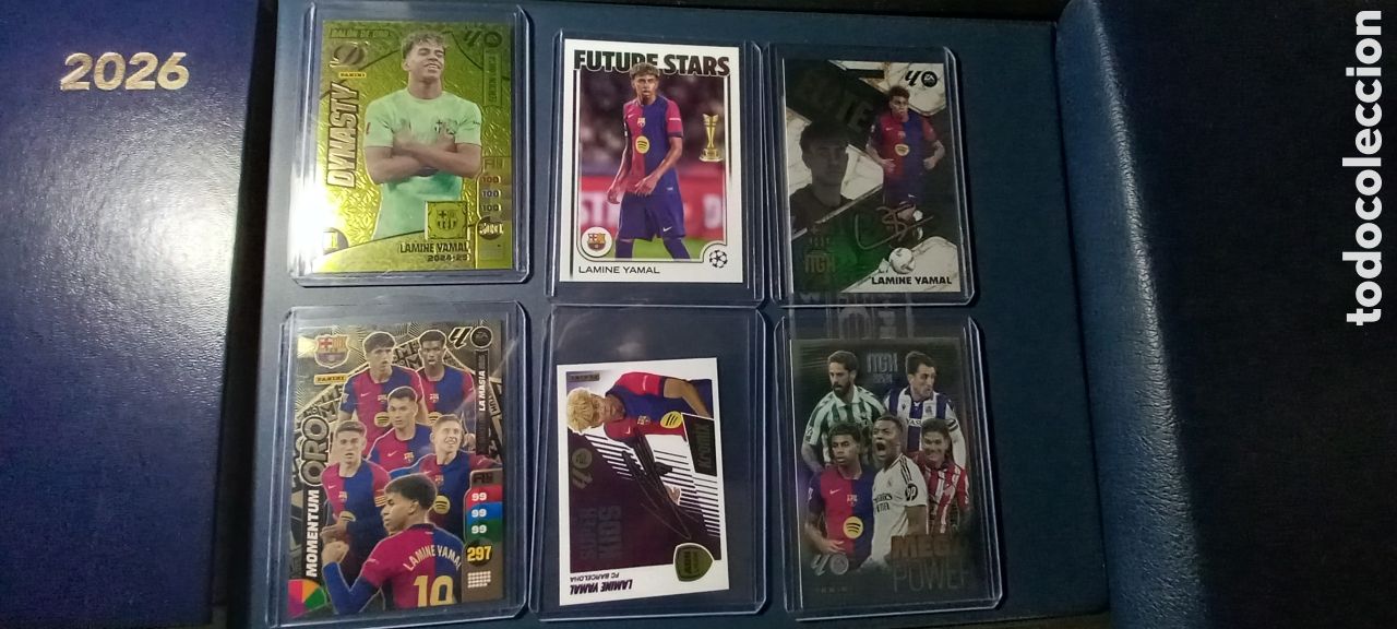 Cromos de Futebol: Lote B 6 cromos LAMINE YAMAL